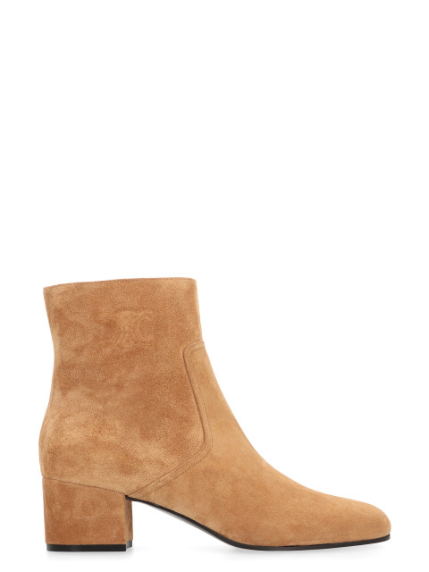 Suede ankle boots