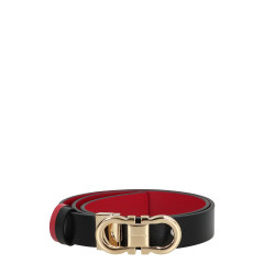 Gancini Reversible leather belt
