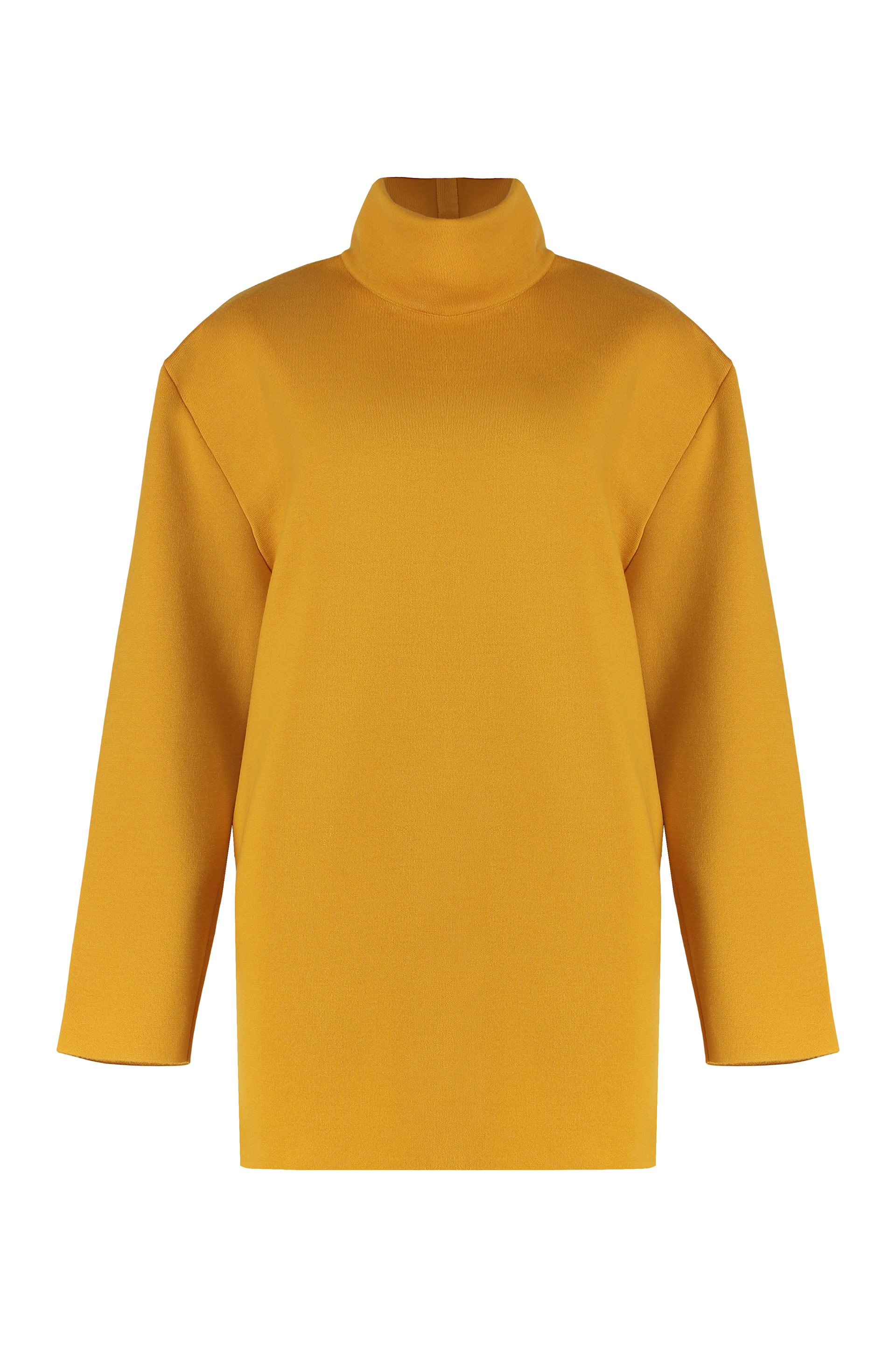 Boxy dress in double-face knit