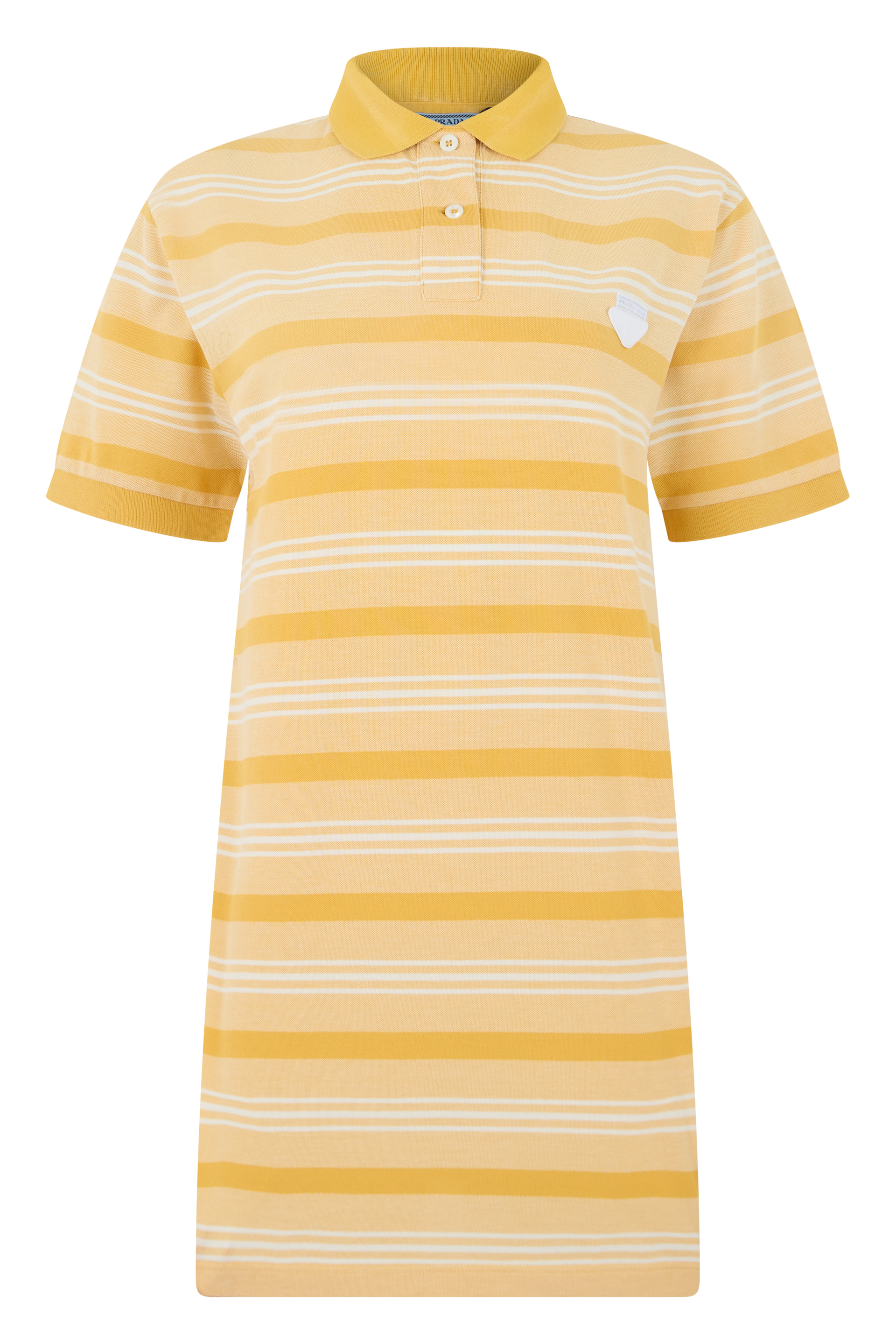 Dress in cotton stripes