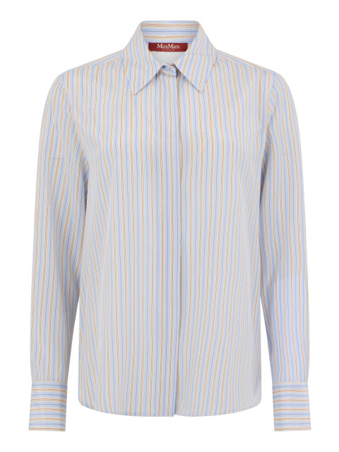 Silk striped shirt