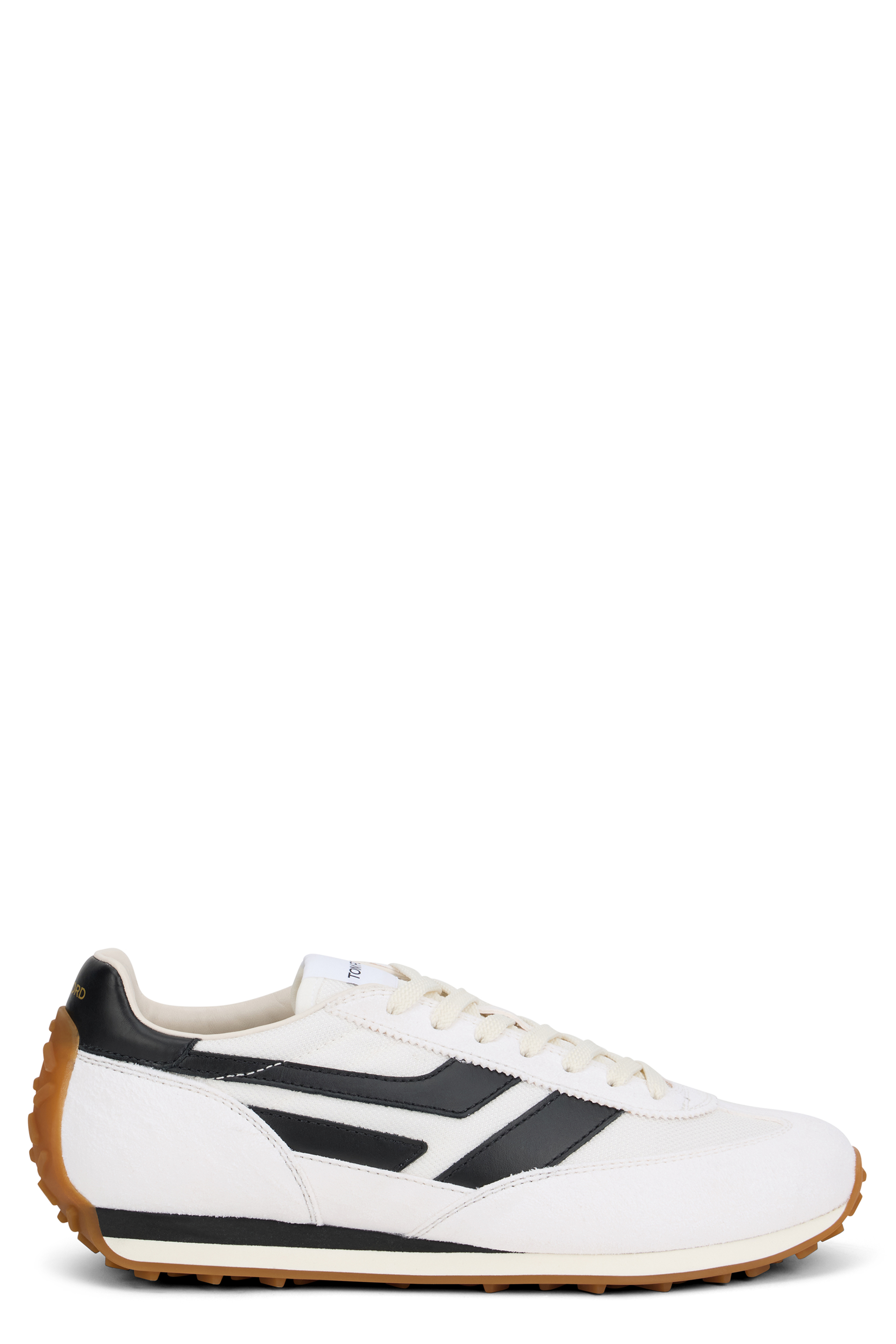 Low-top sneakers in leather