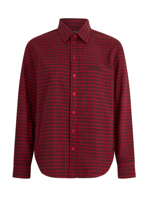 Checked cotton shirt