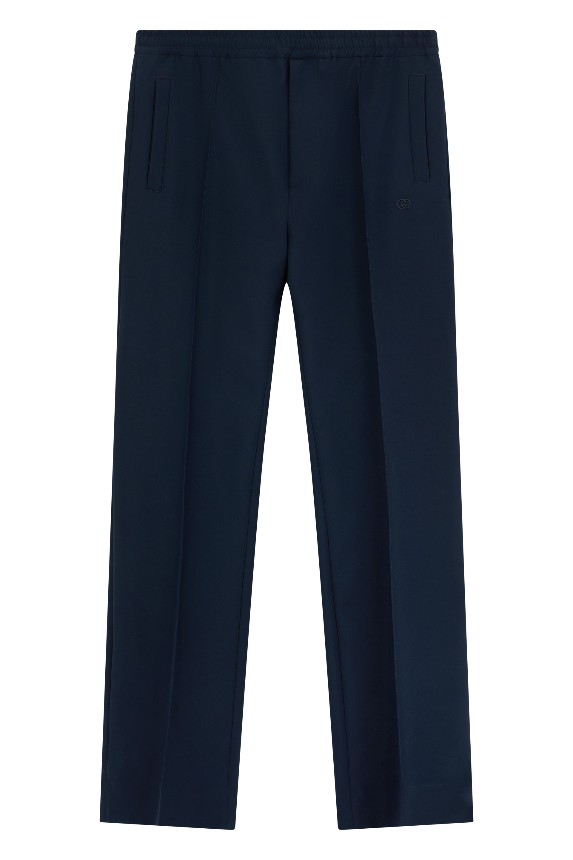 Straight trousers in polyamide