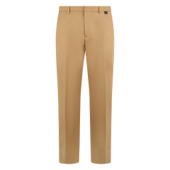 Straight pants in cotton