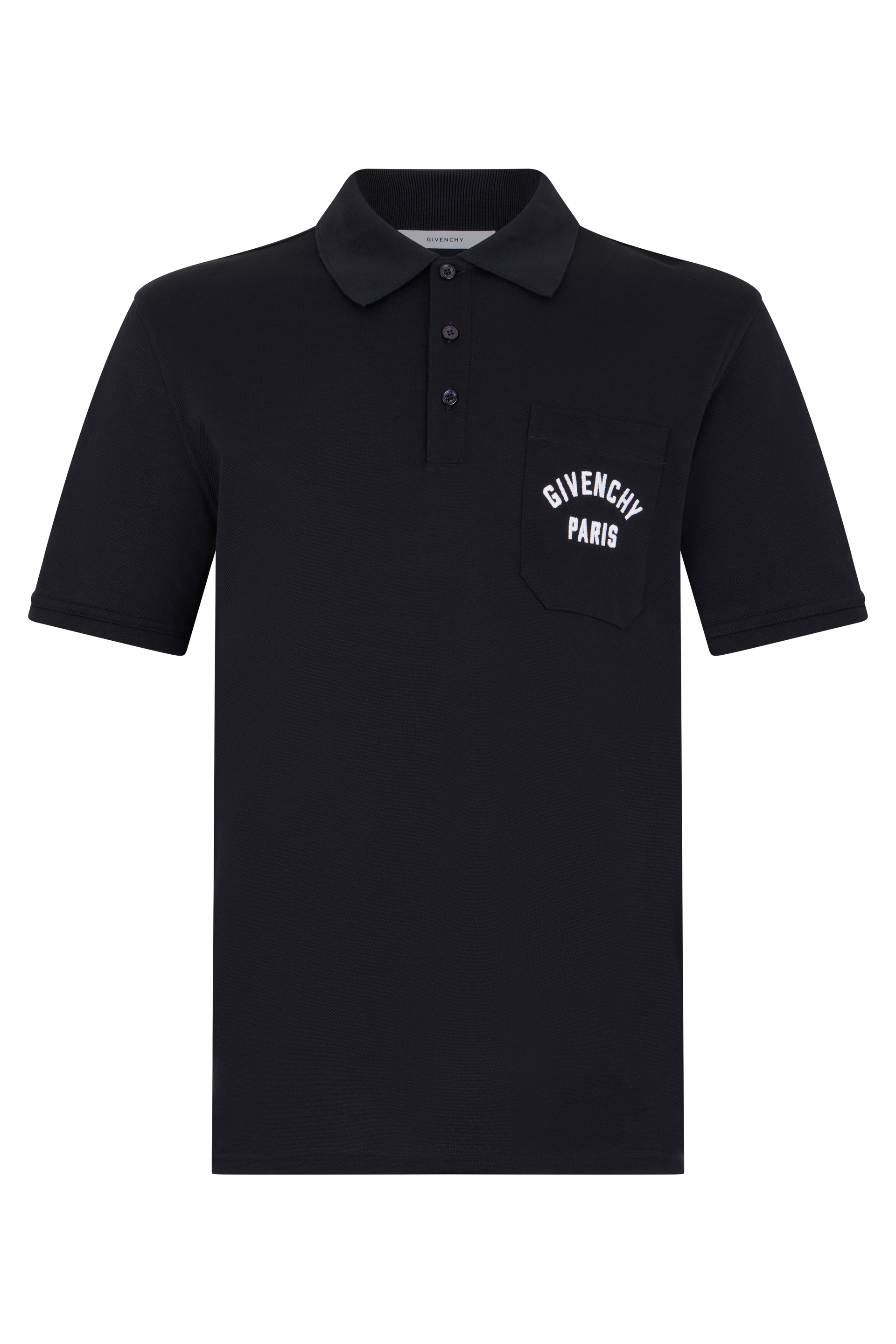 Cotton polo with logo