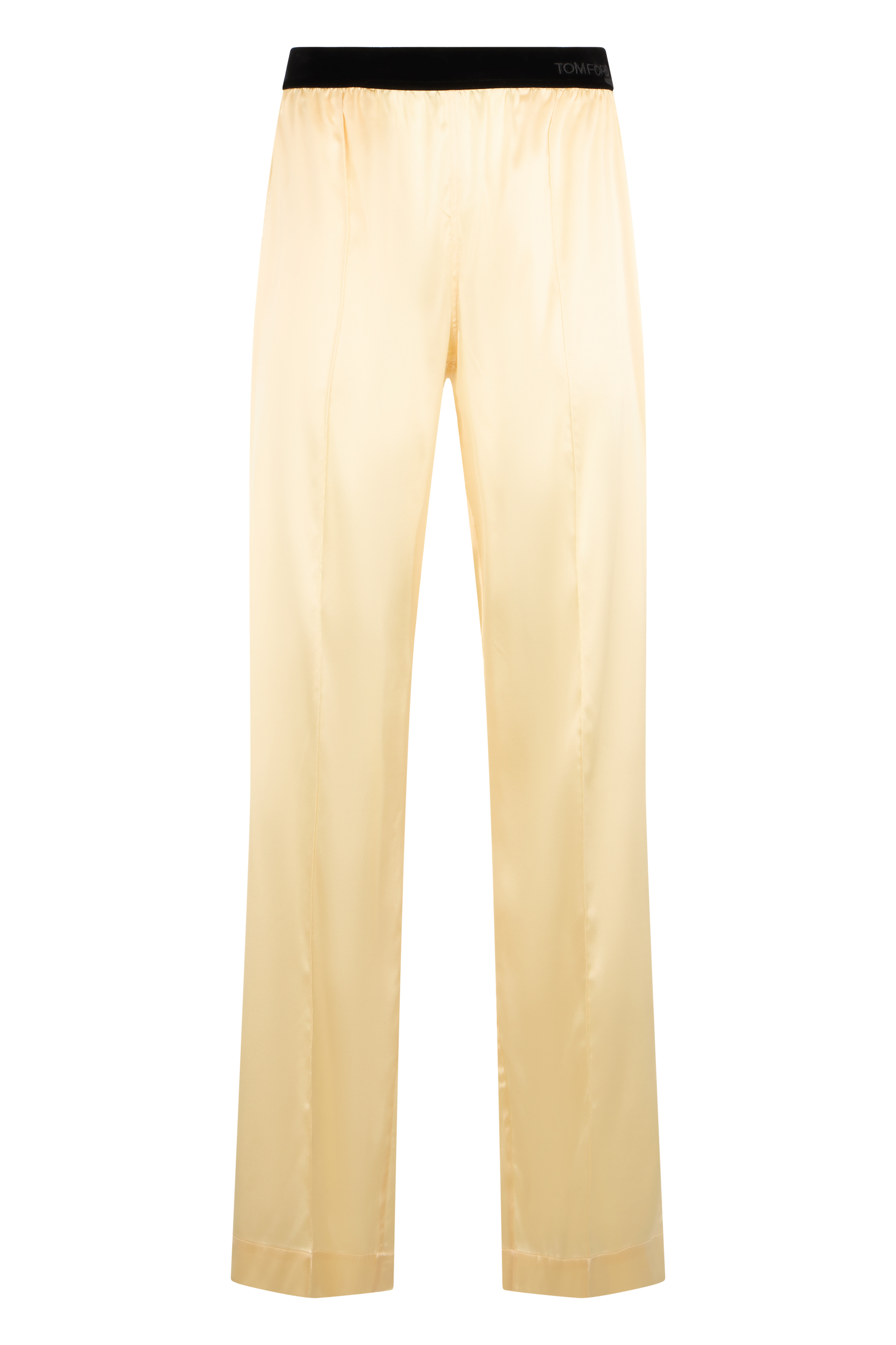 Stretch Satin Trousers