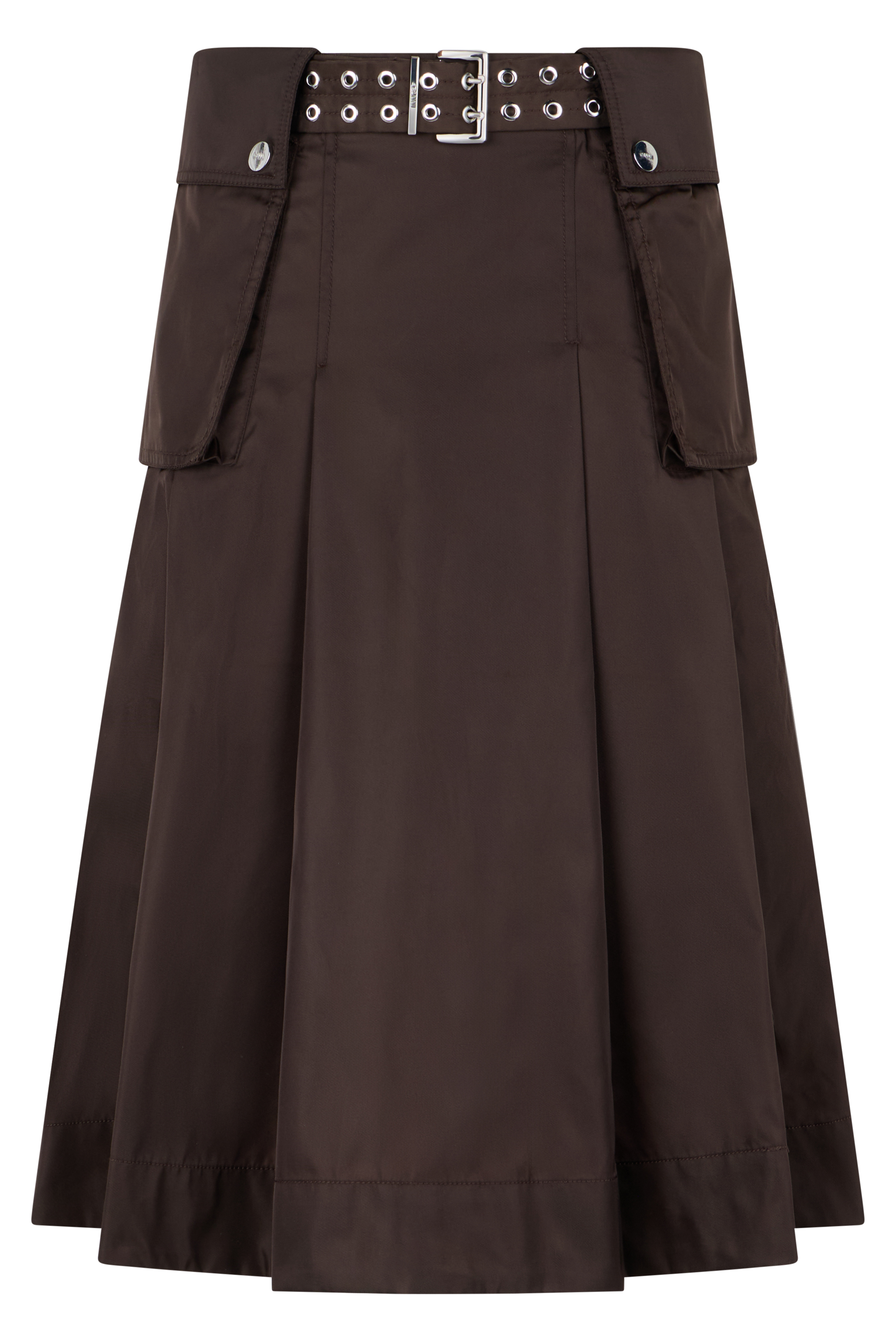Pleated Skirt in Nylon