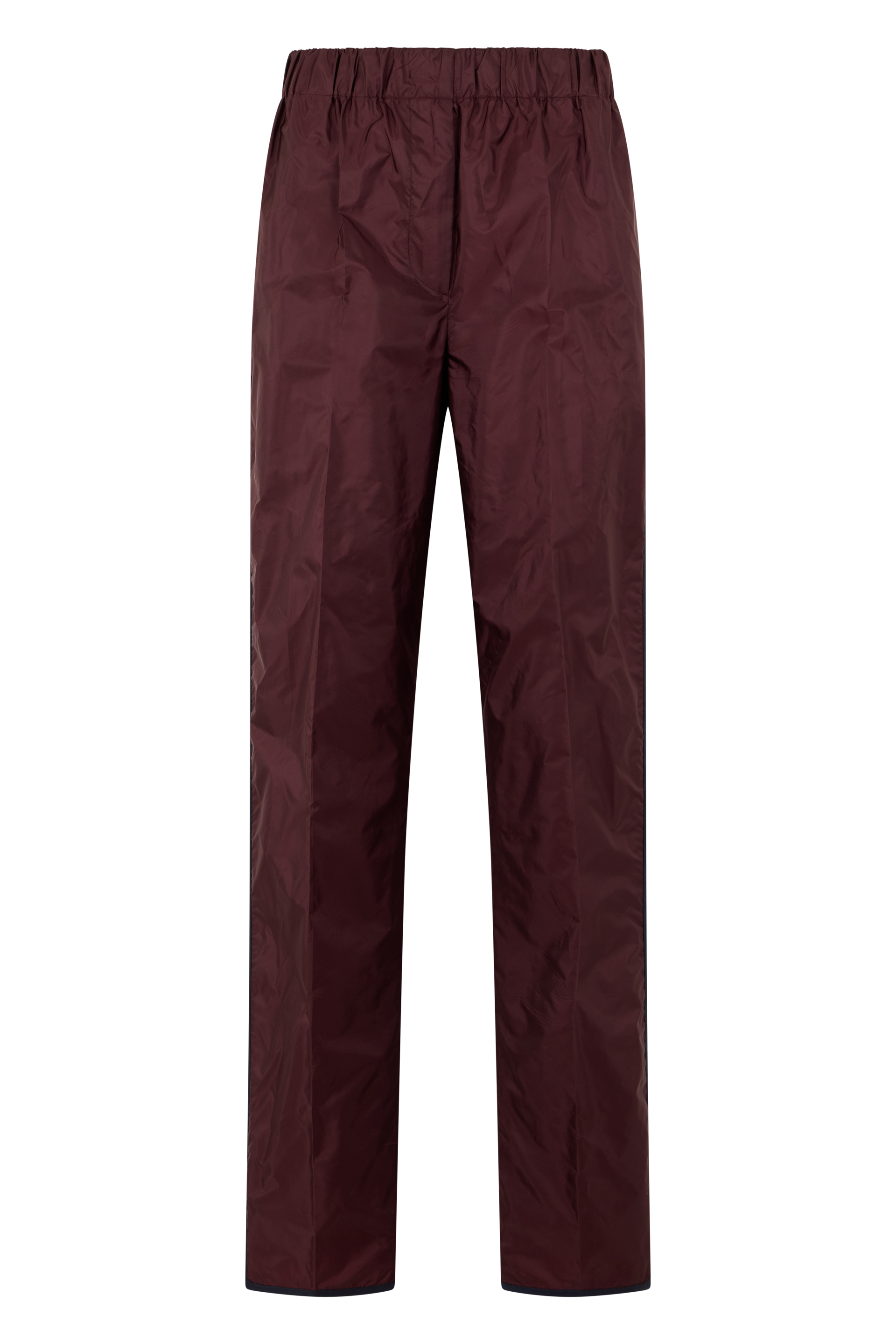Straight re-nylon pants