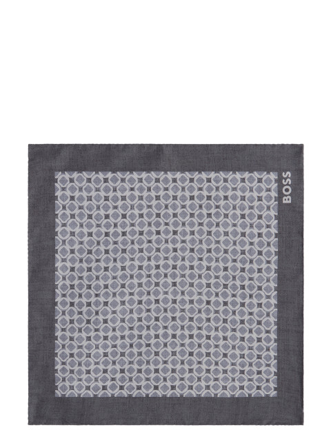 Silk scarf with print