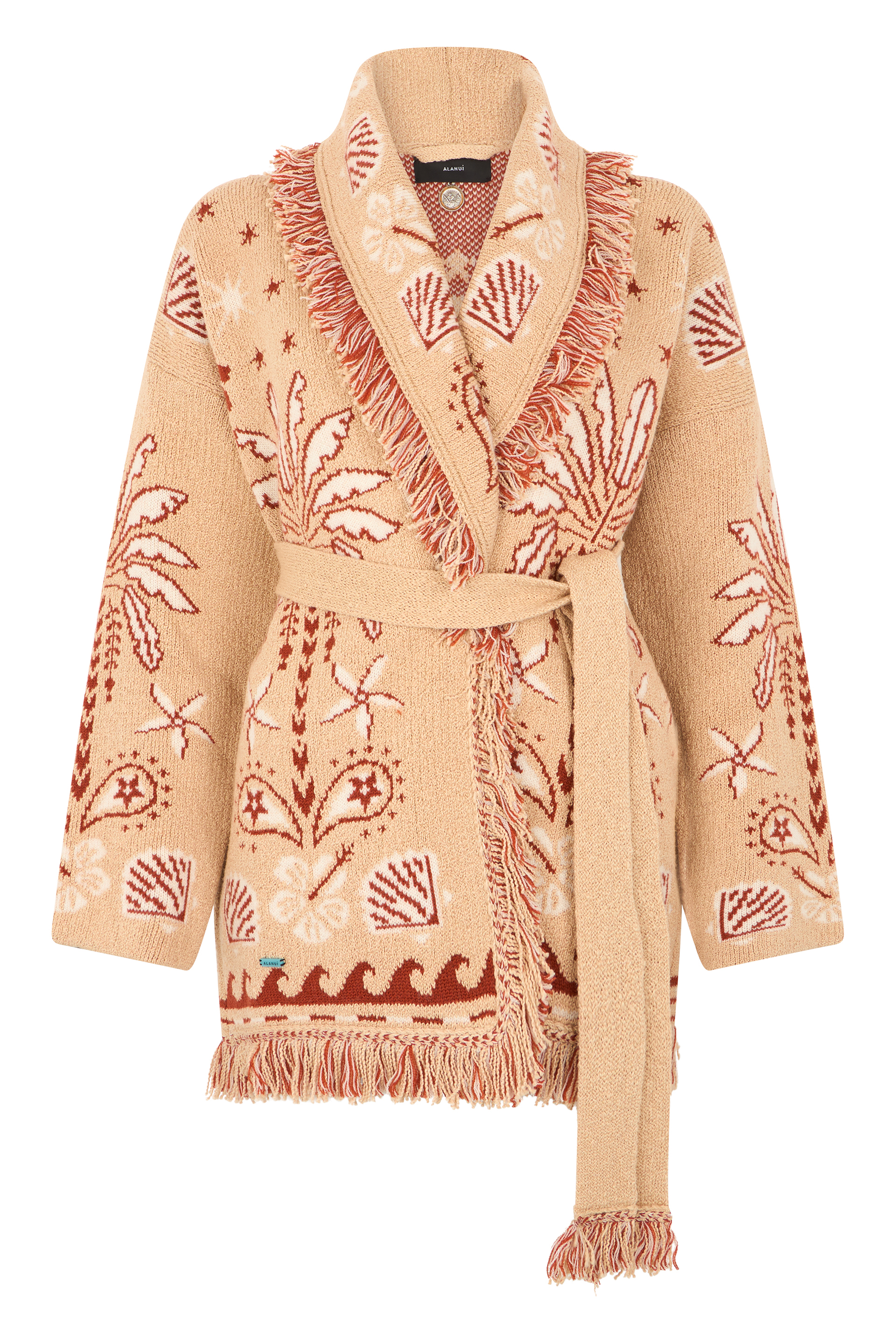 Cardigan Bandana Jacquard
