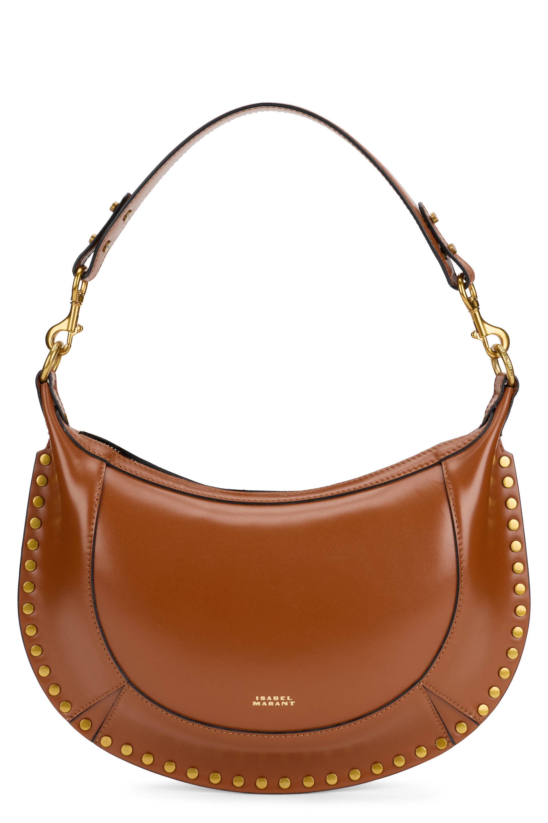 Oskan Moon bag in brushed leather