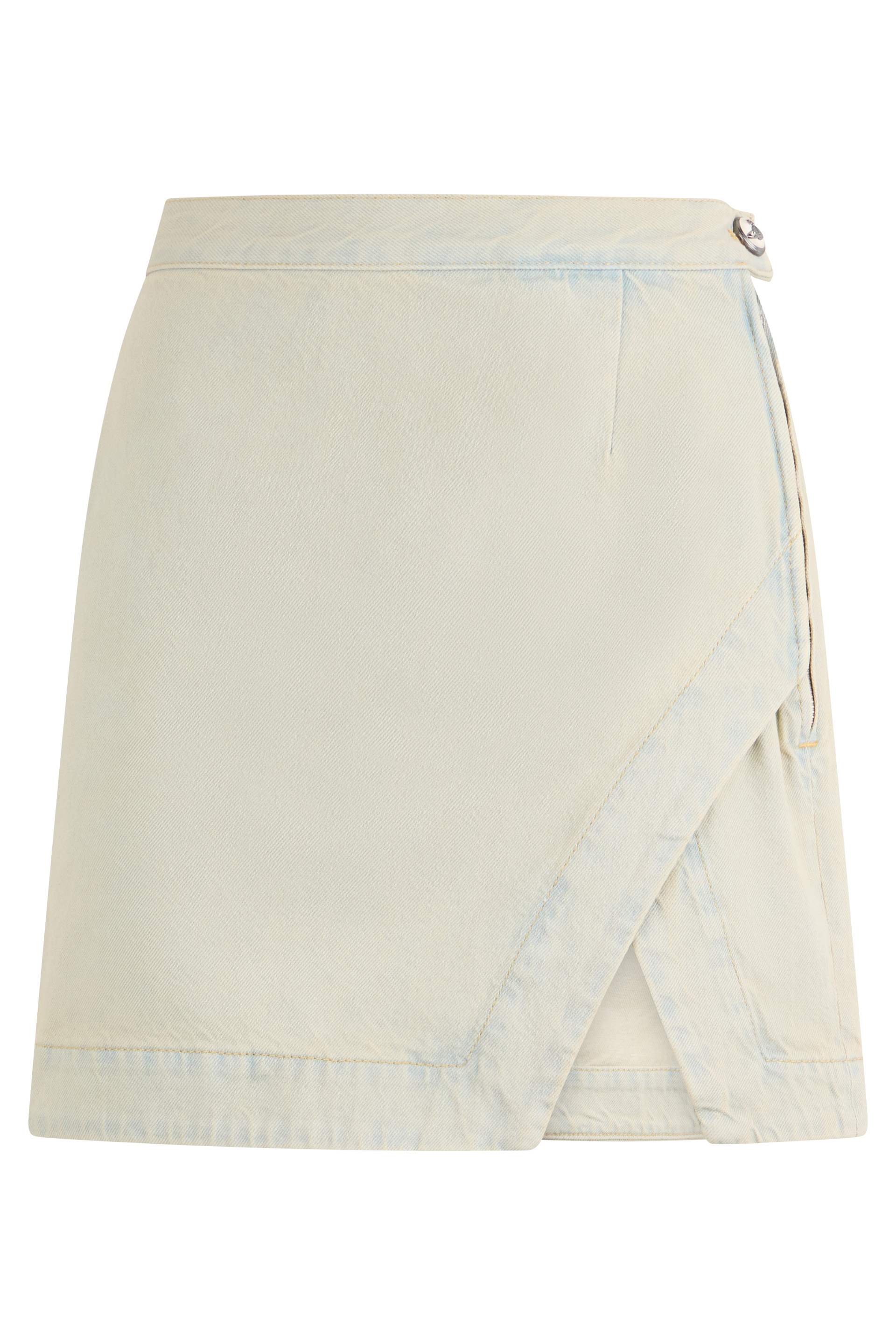 Denim mini skirt