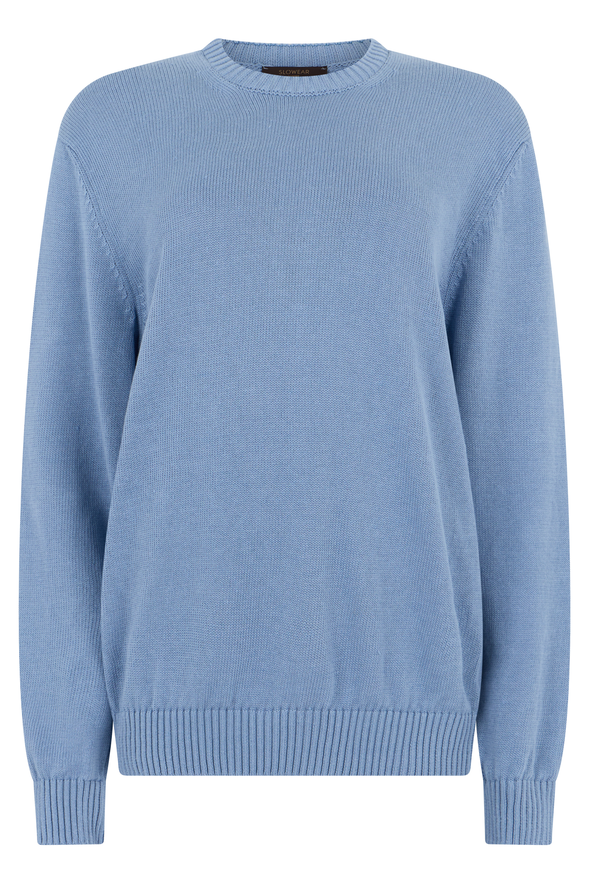 Sweater made of linen and cotton