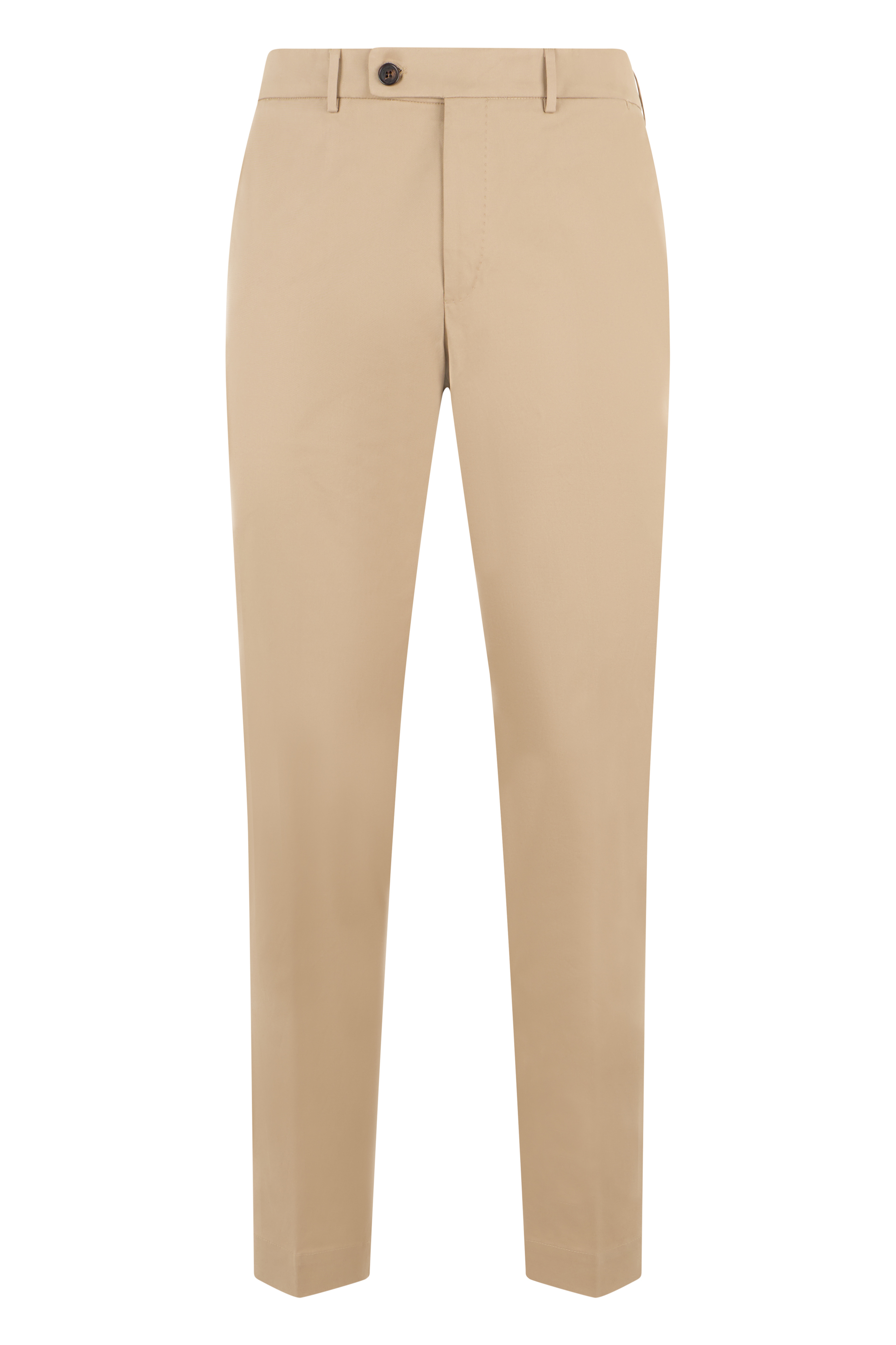Slim Fit Cotton Trousers