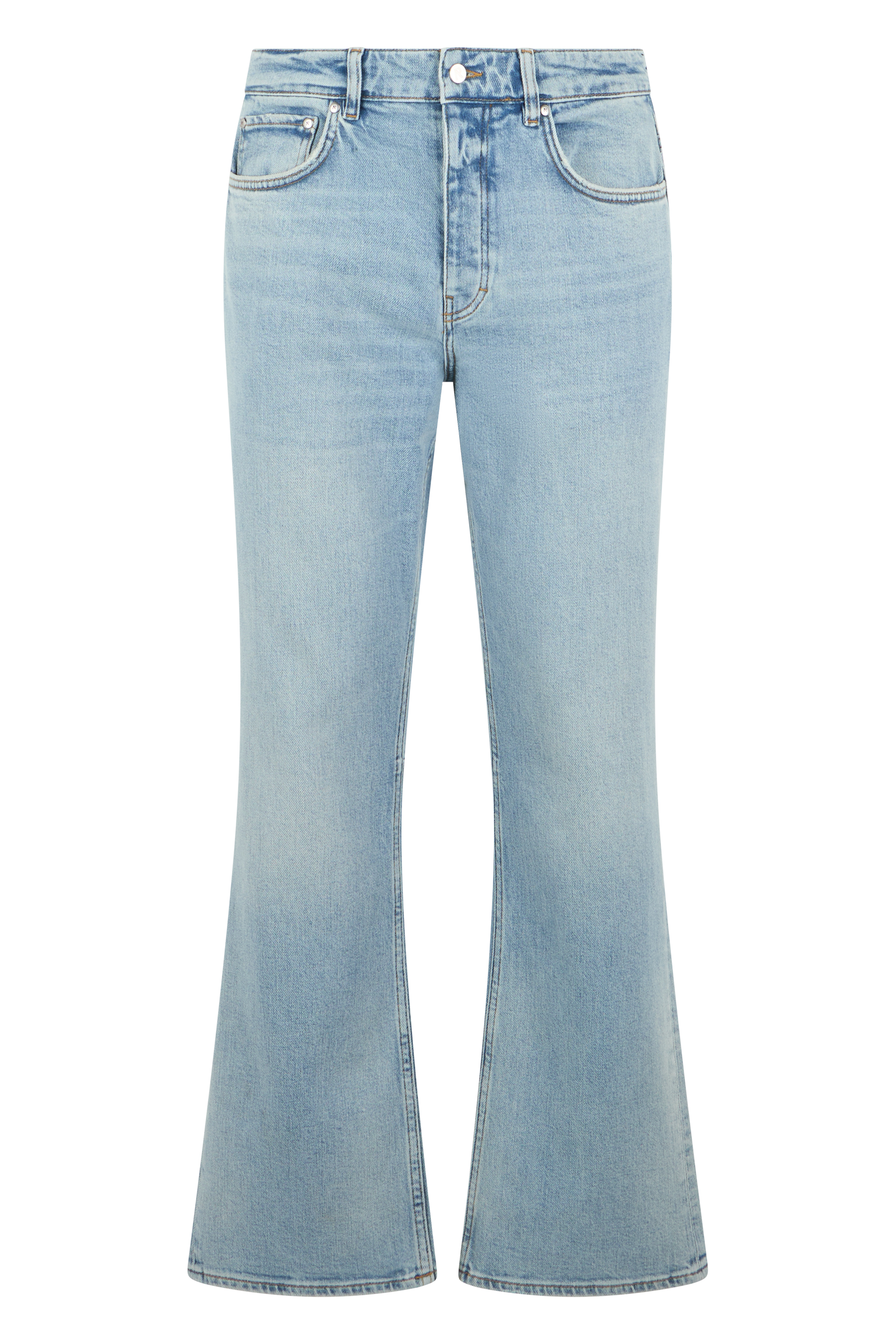 Flared jeans in cotton