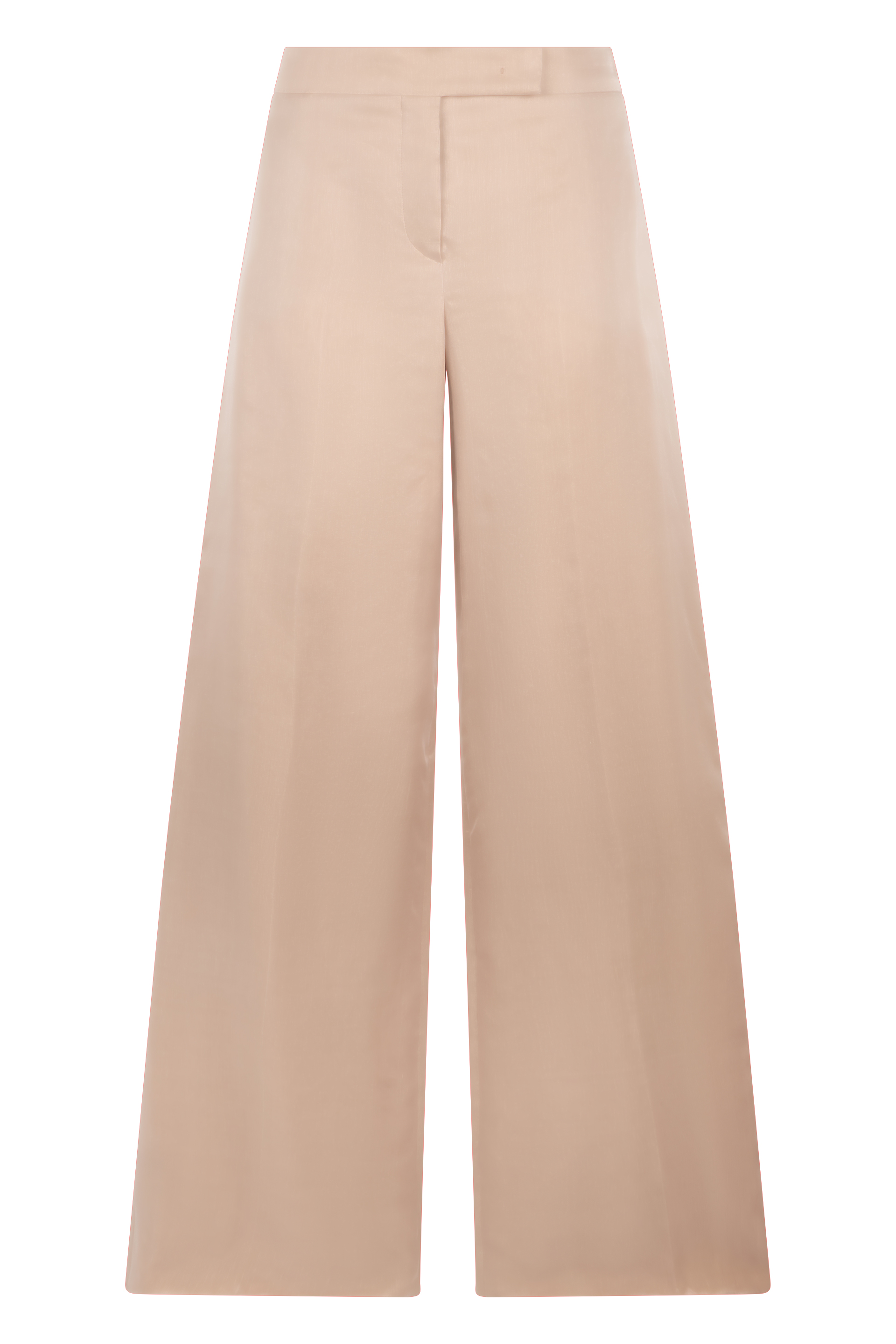 Loose silk trousers