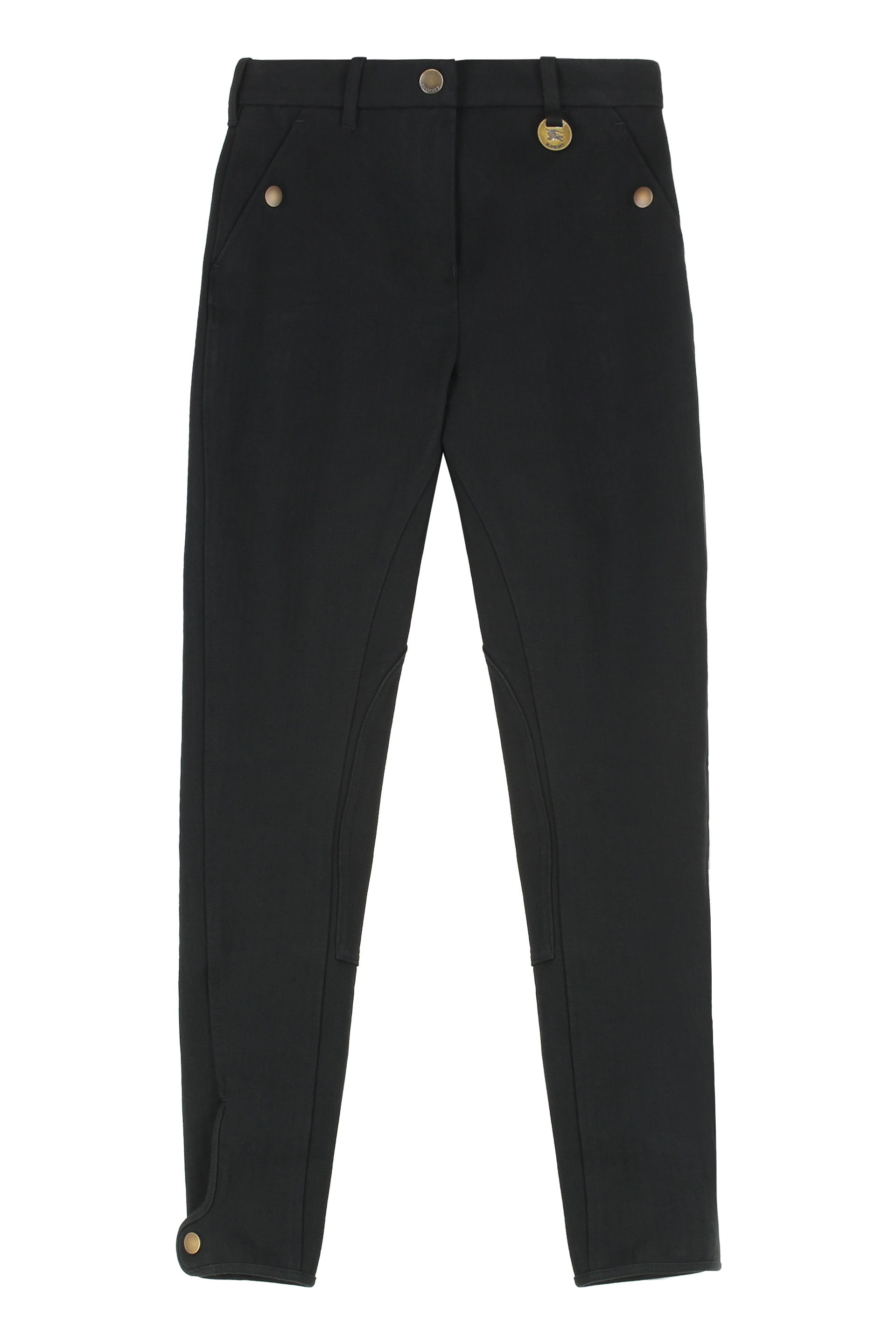 Jodhpur trousers in stretch cotton with a pinstripe pattern