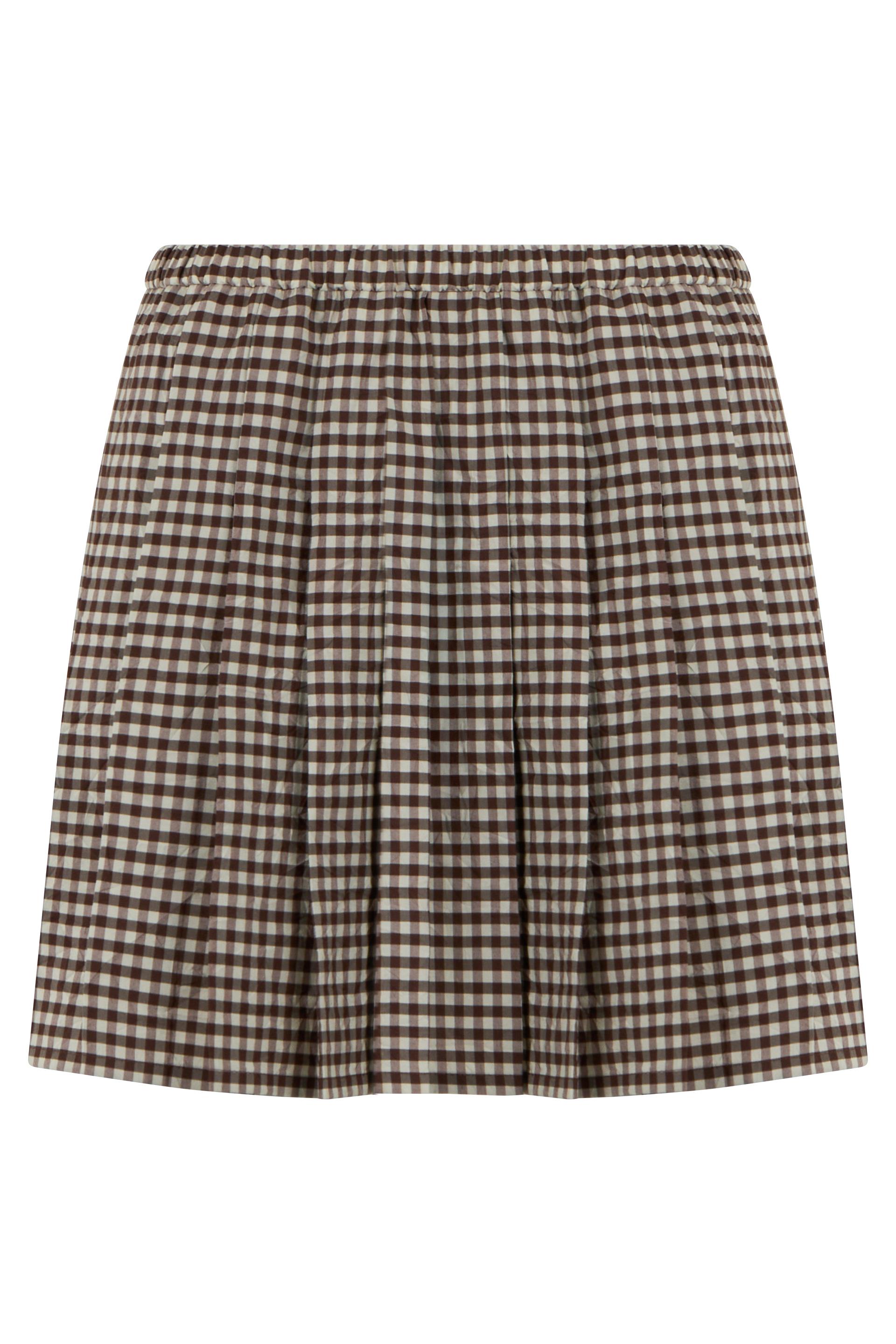 Gonna mini in mixed cotton