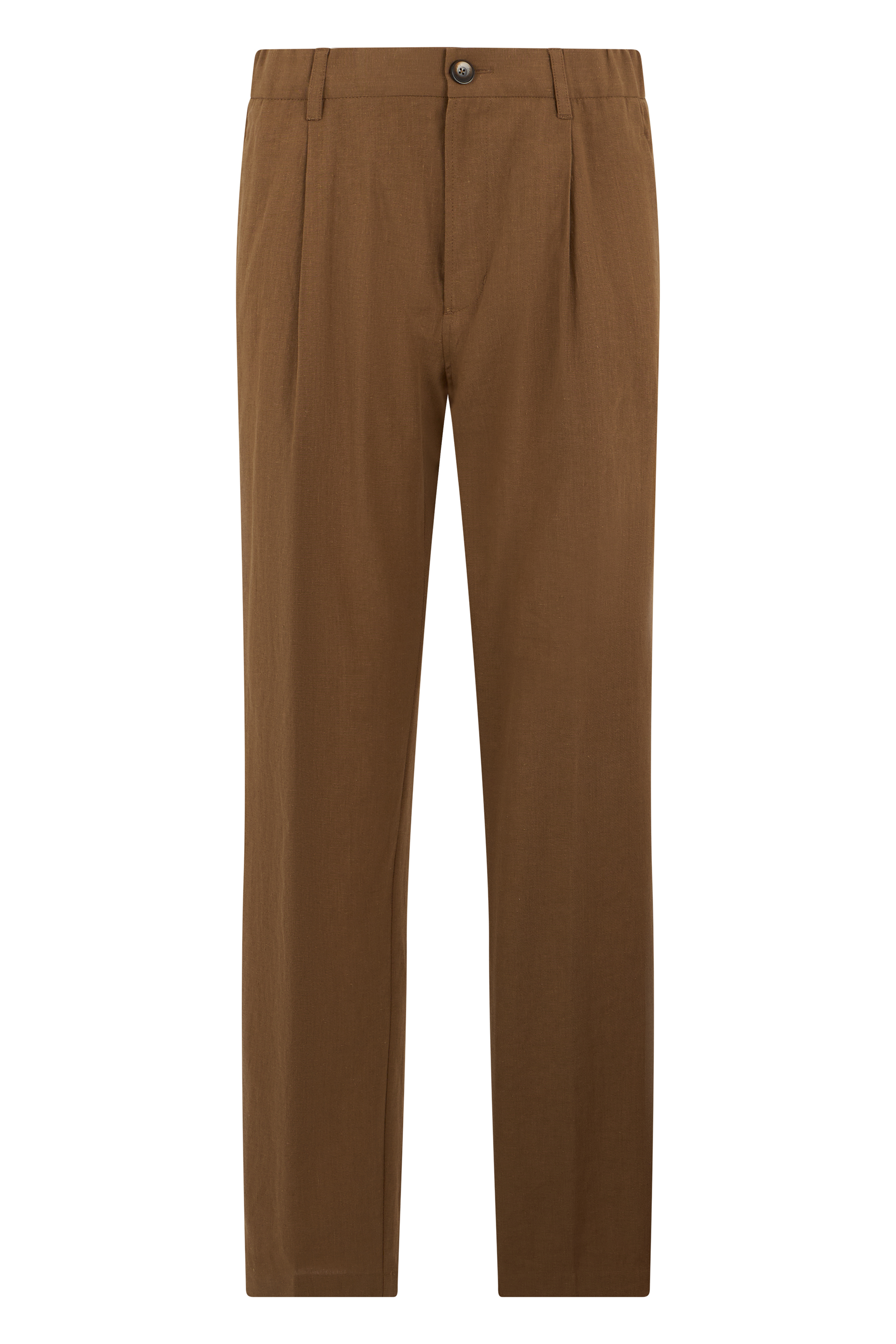 Linen and cotton trousers