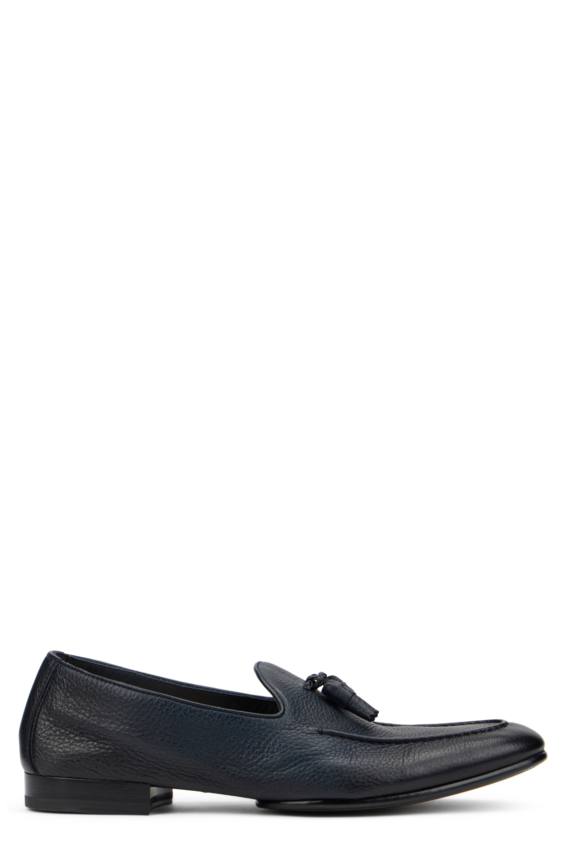 Loafer in wrinkled leather
