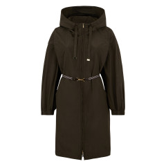 Water-repellent taffeta parka