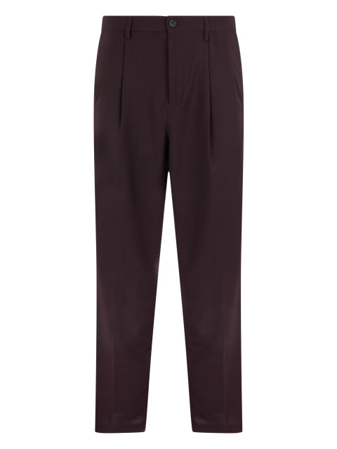 Wool blend pants