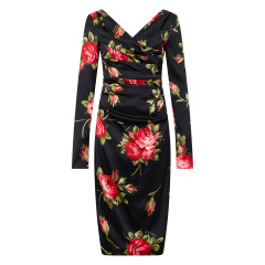 Midi floral dress