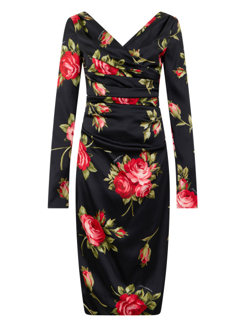 Midi floral dress