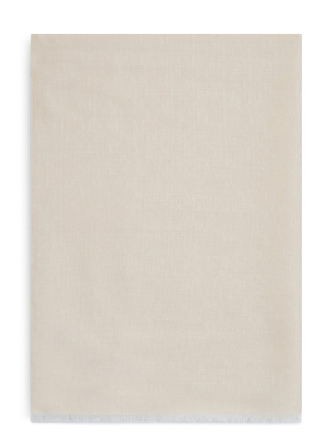 scarf in wool and silk
