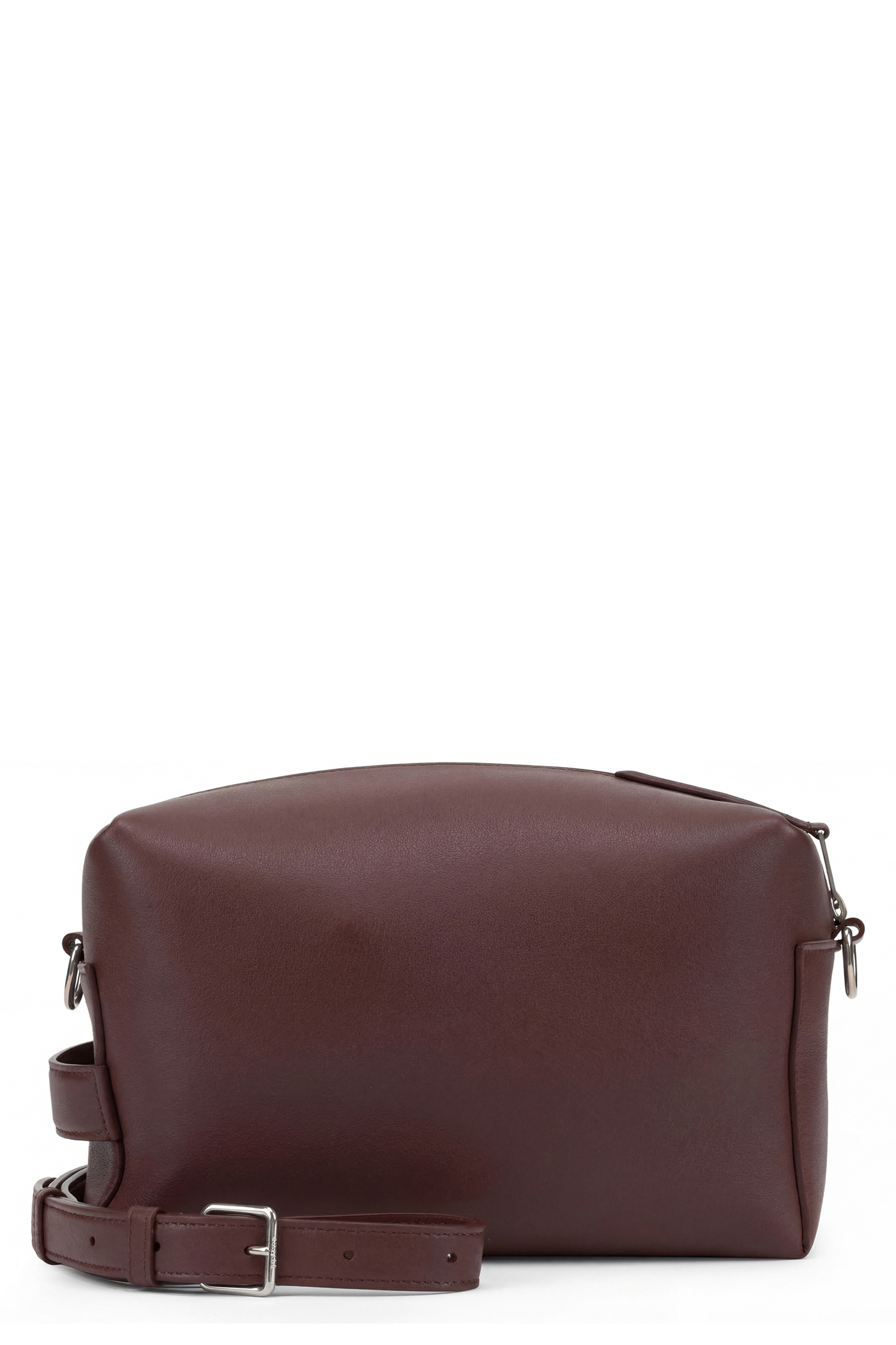 Messenger bag take away in smooth leather