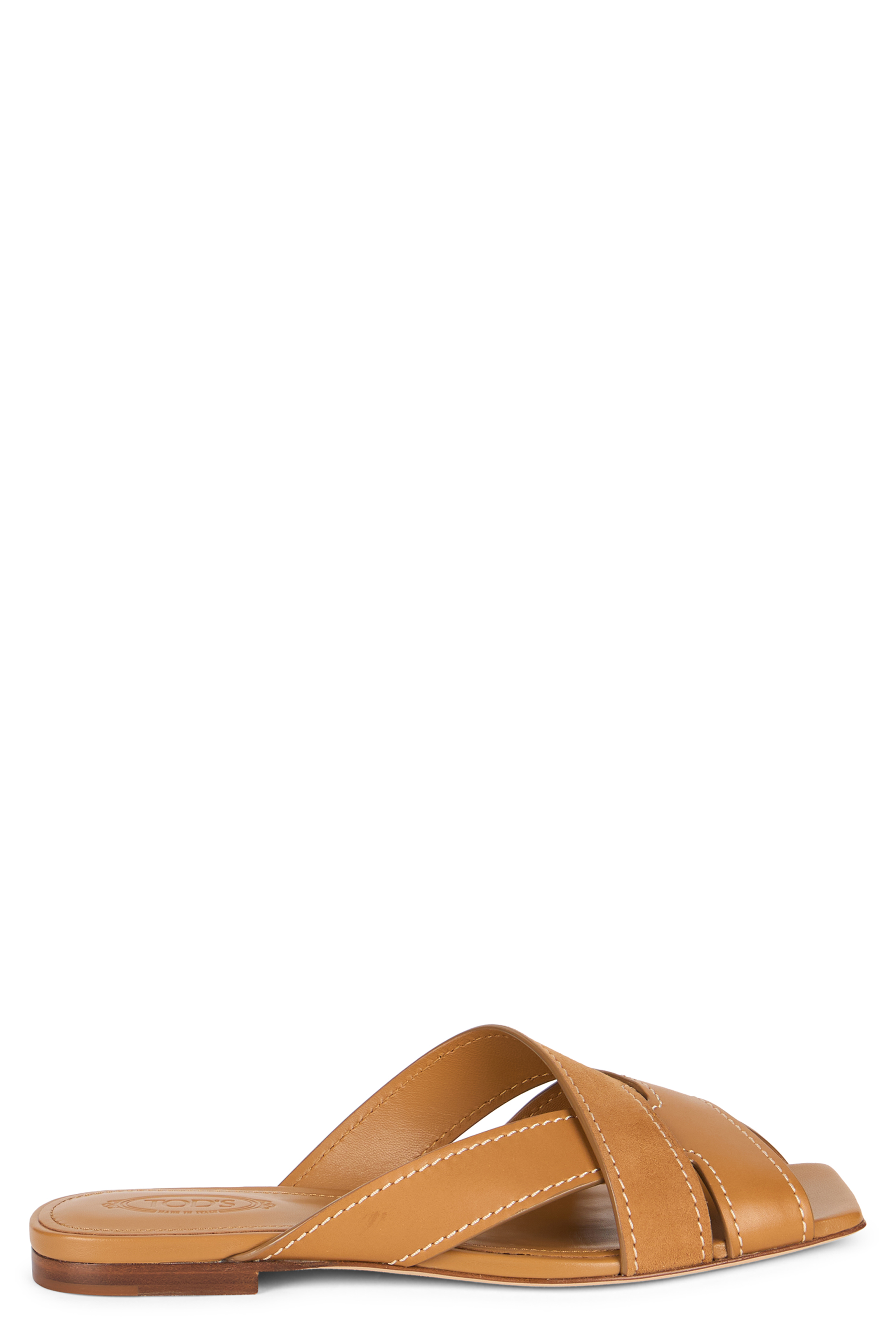 Smooth leather sandal
