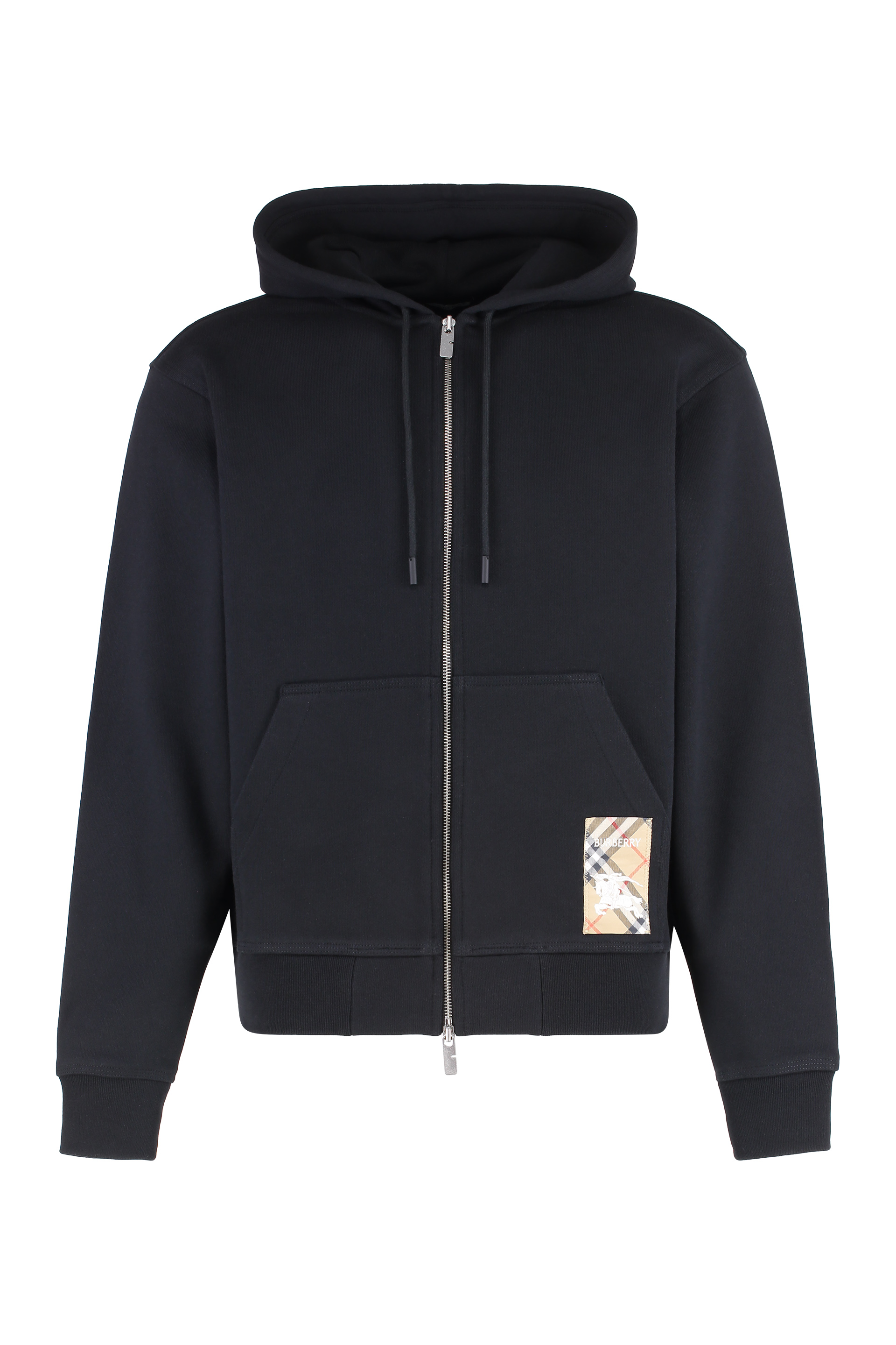 Cotton full zip hoodie
