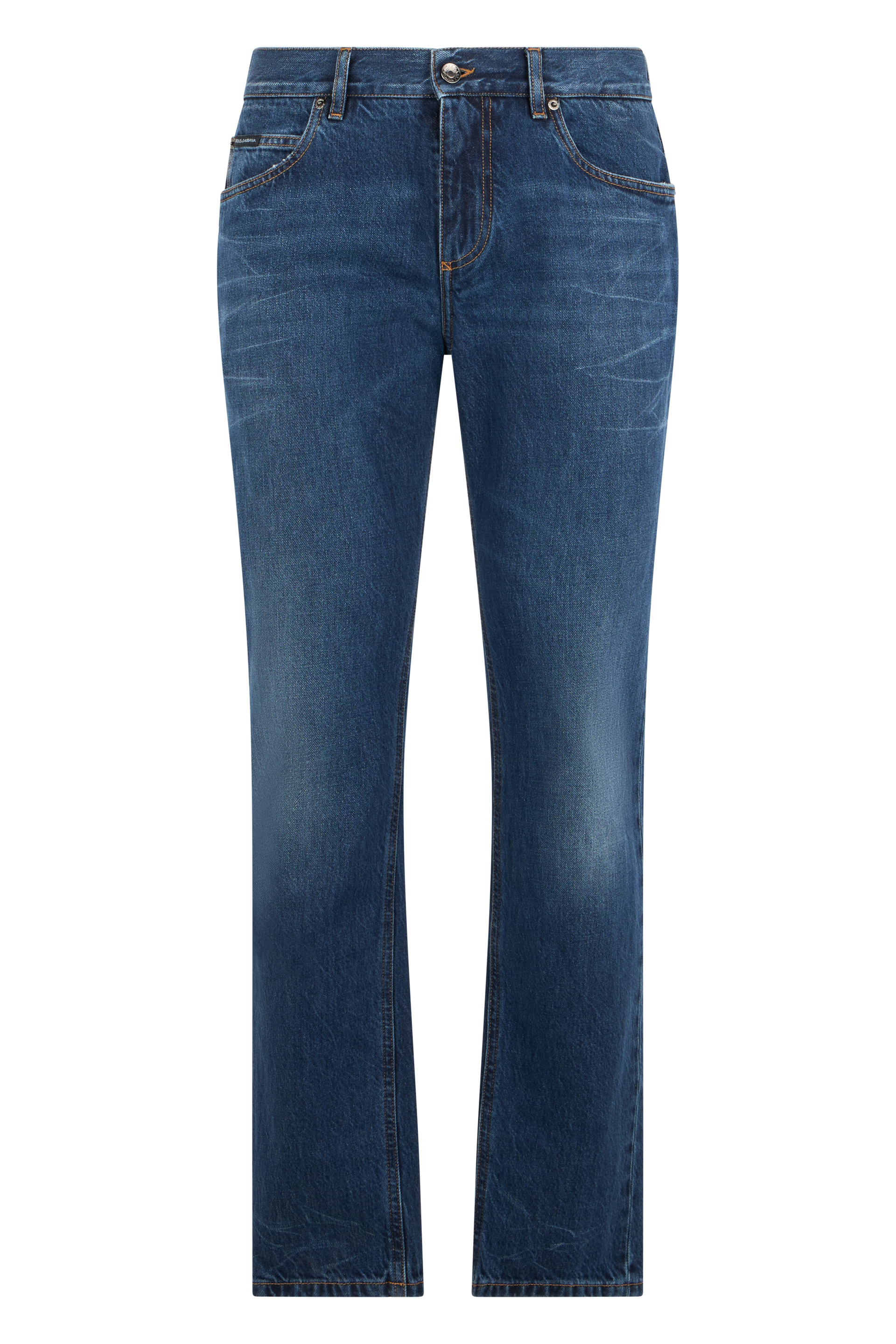 Straight jeans in cotton