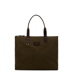 Adamo shopping bag with patchwork