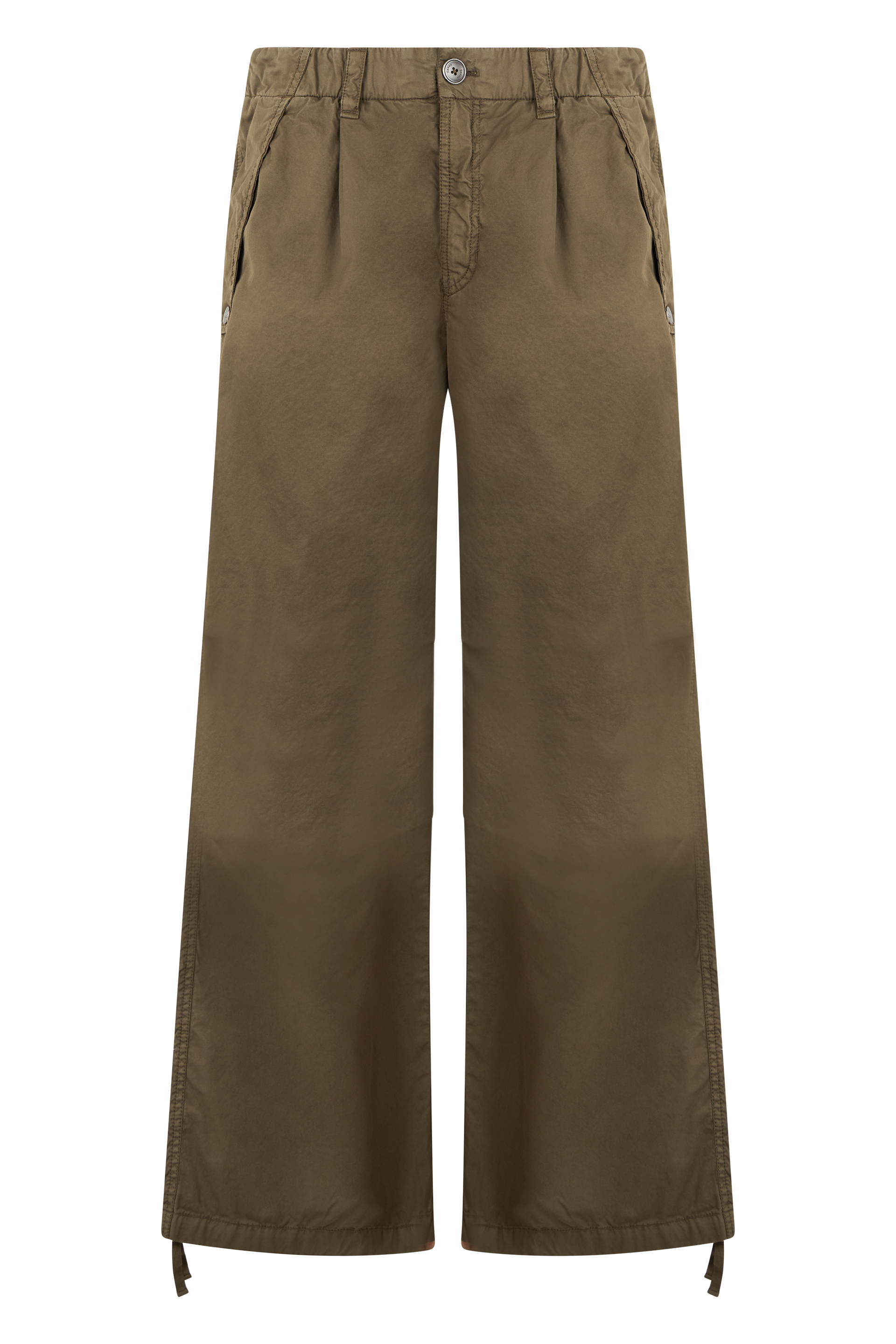 Wide cotton trousers