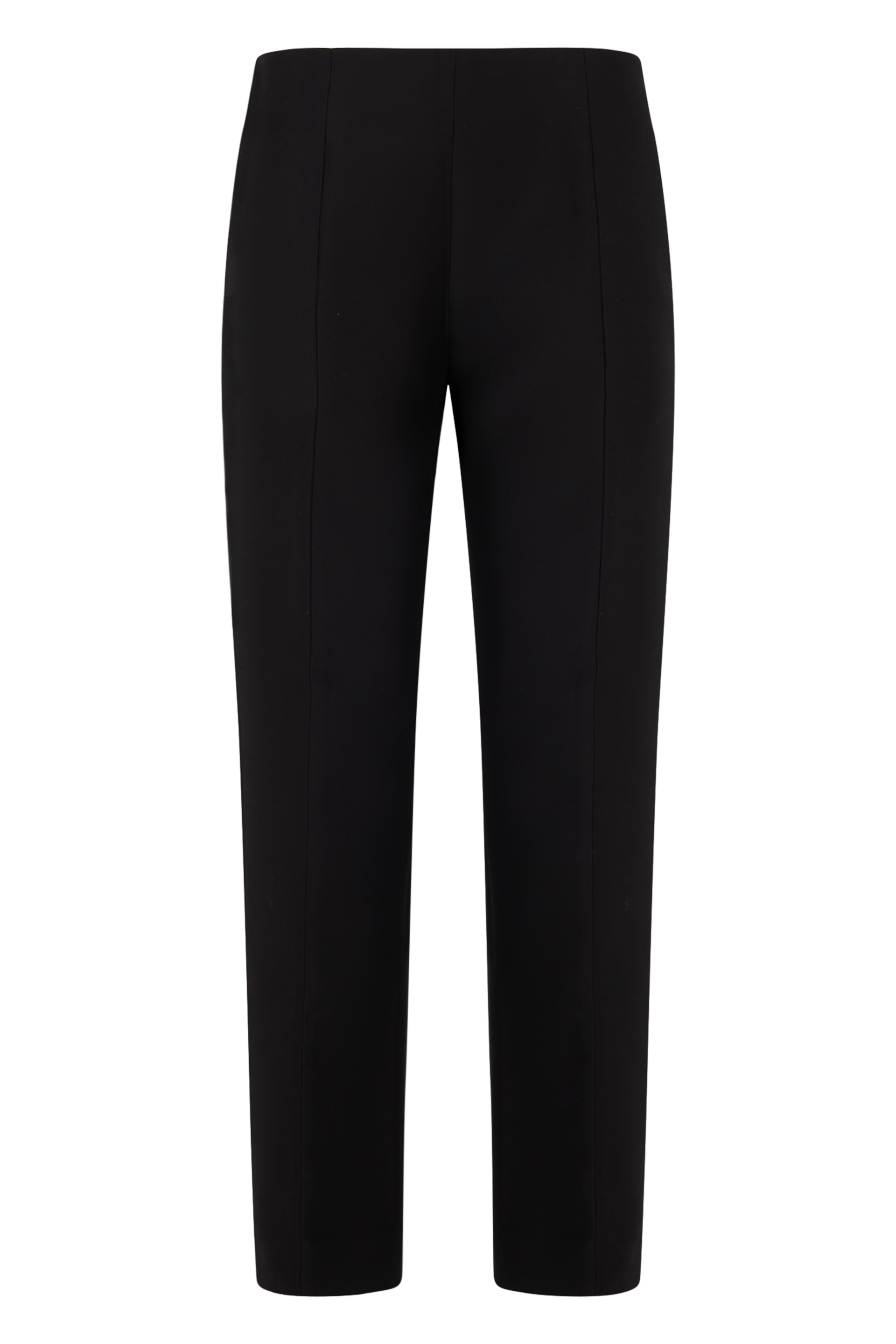 Slim fit pants in wool and silk