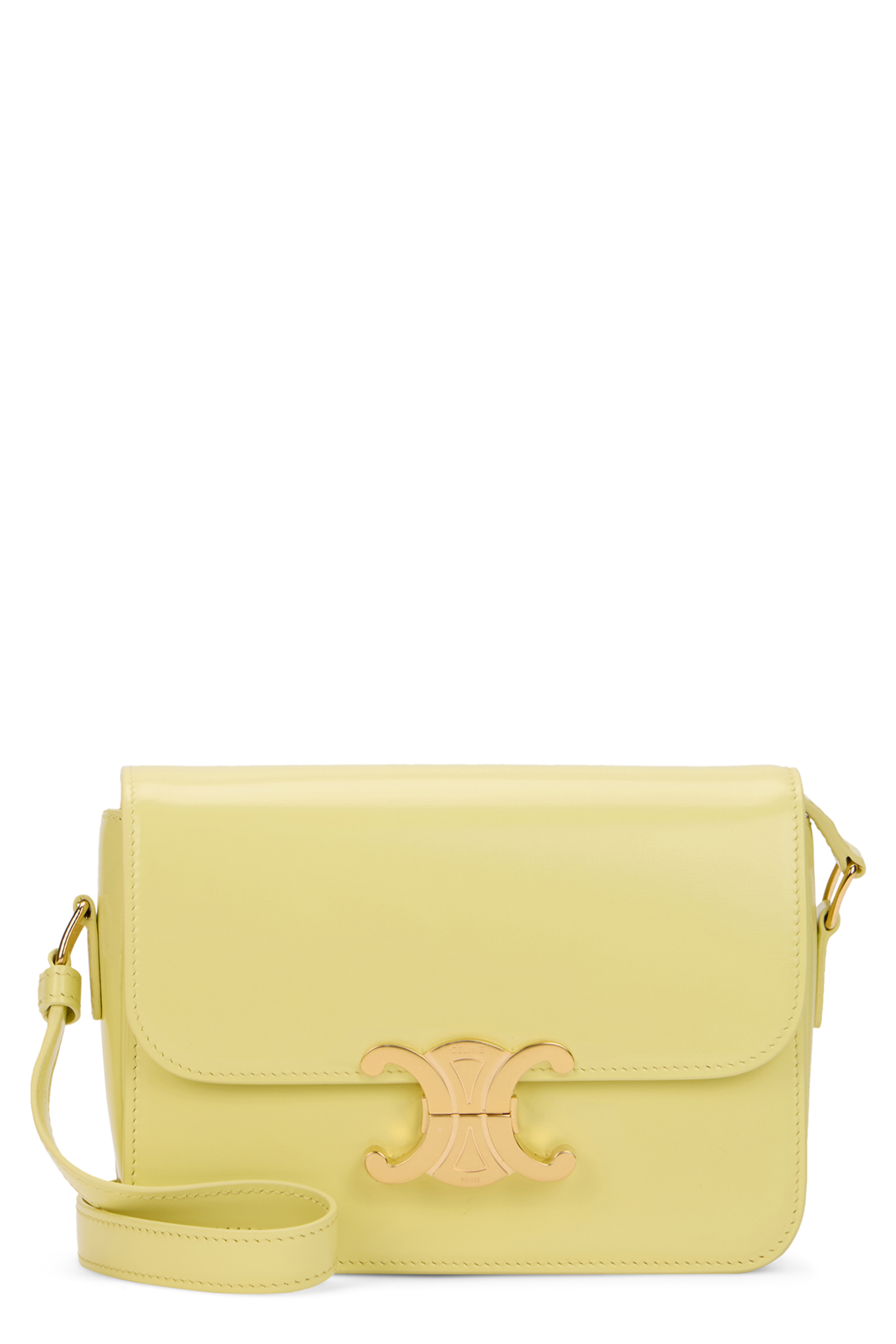 Shoulder bag Teen Triomphe in shiny leather
