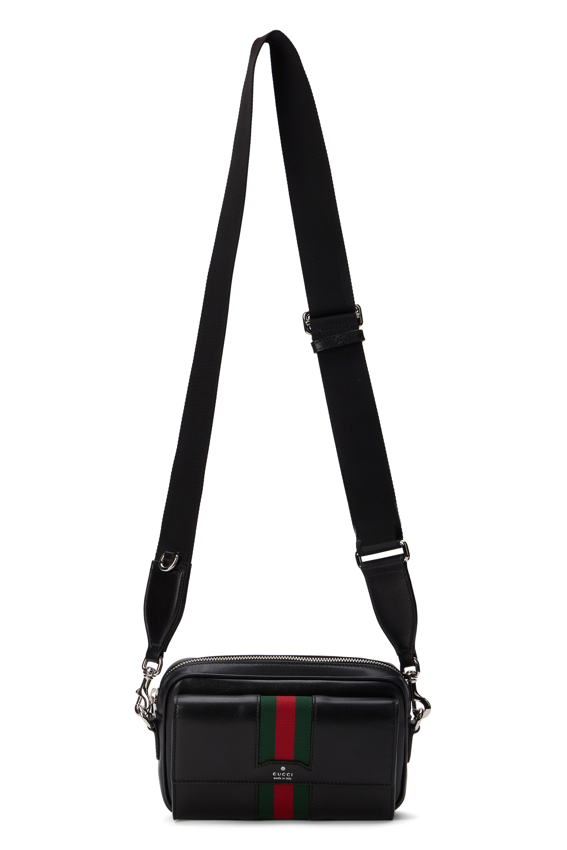 Leather shoulder bag