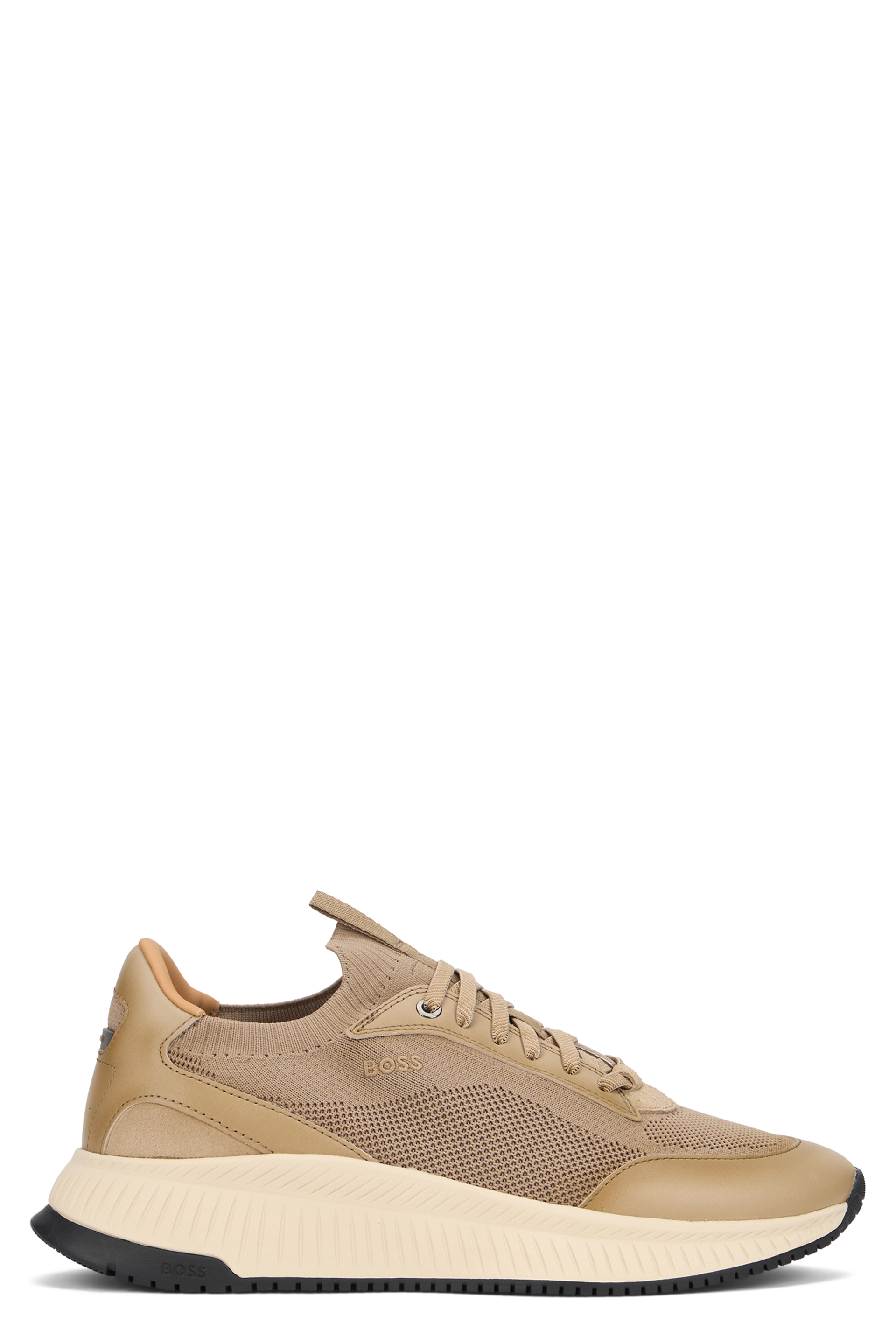 Low sneakers with mesh upper