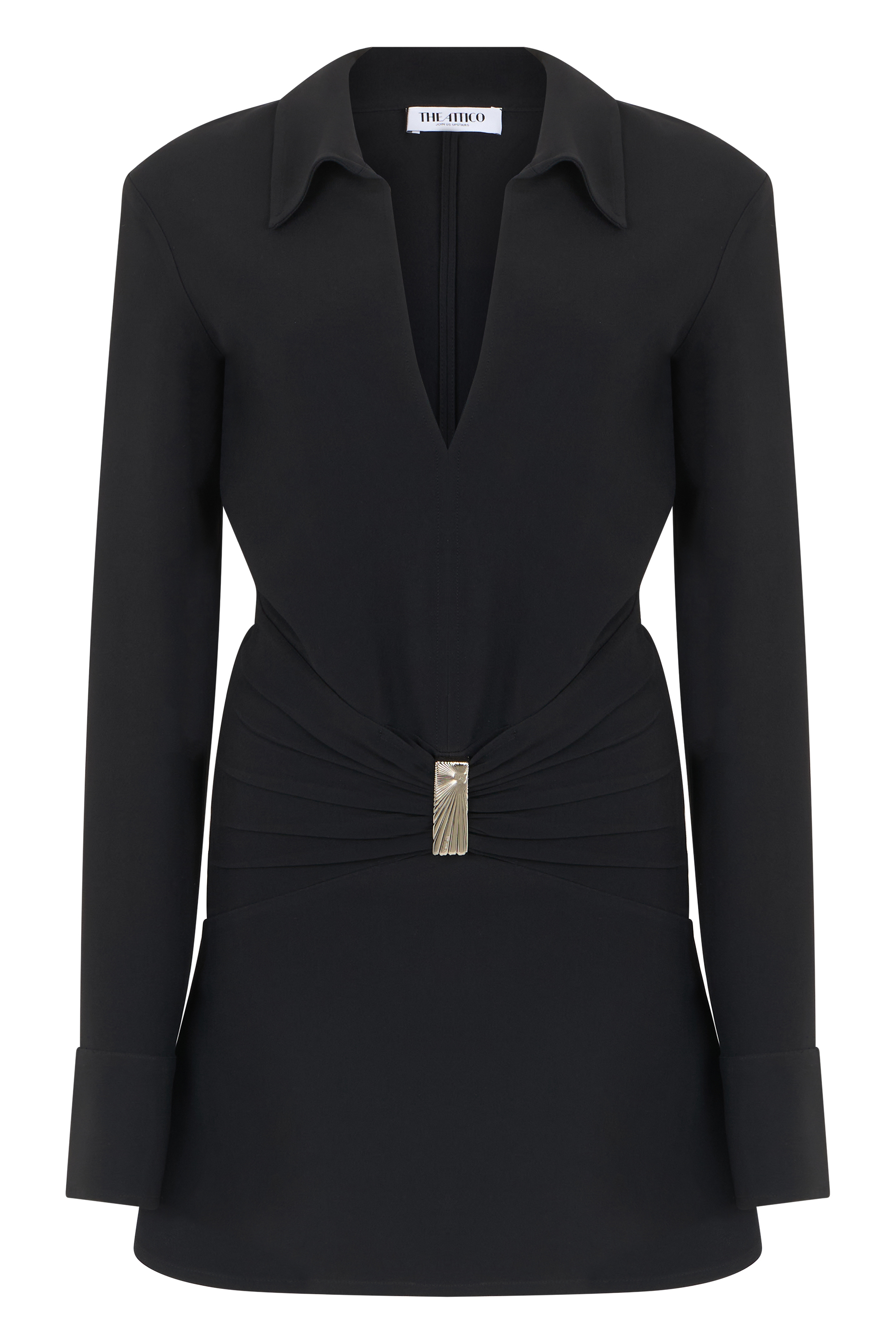 crepe chemisier dress