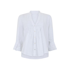 Linen shirt with buttons