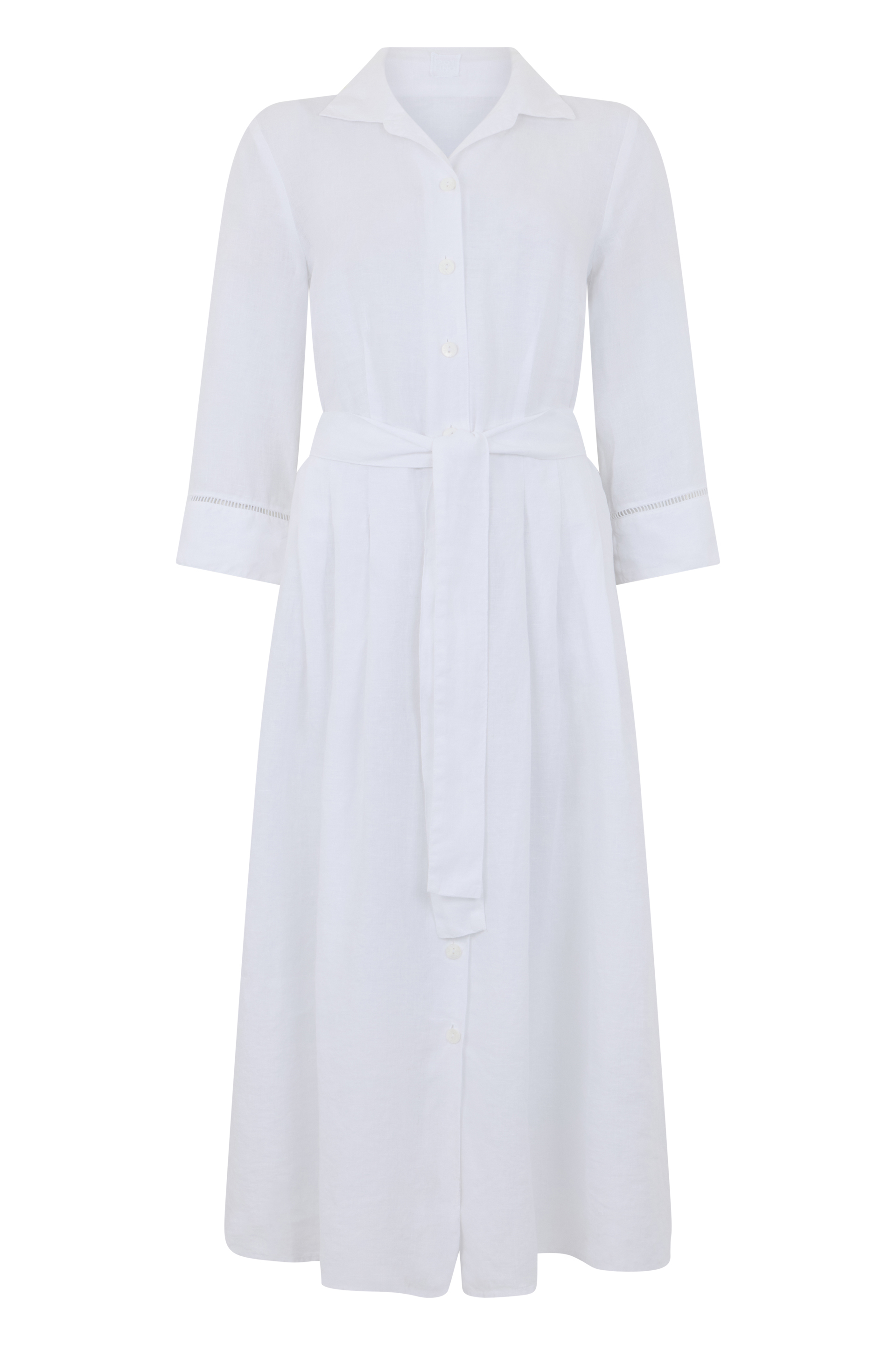 Long linen dress