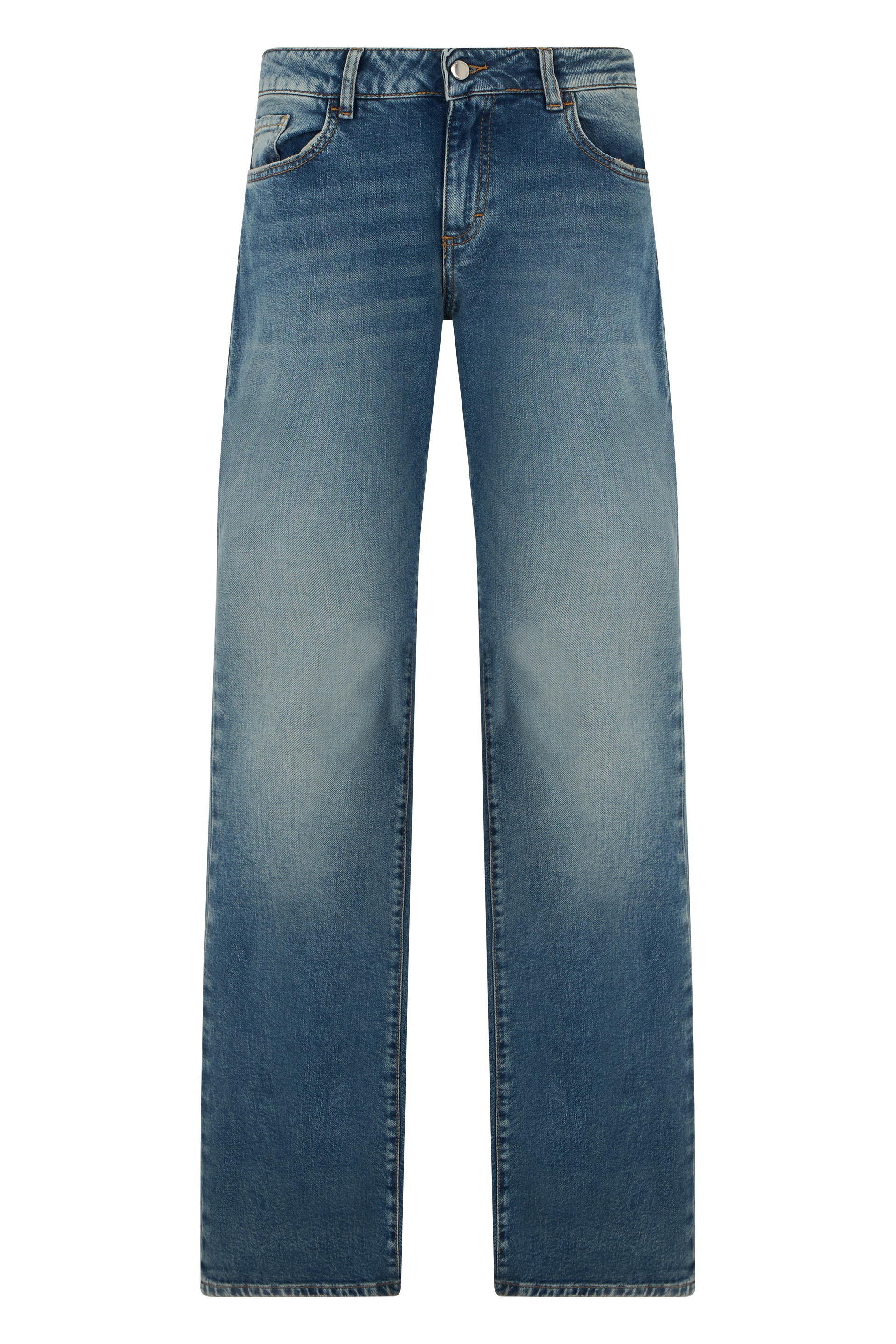Straight jeans in cotton