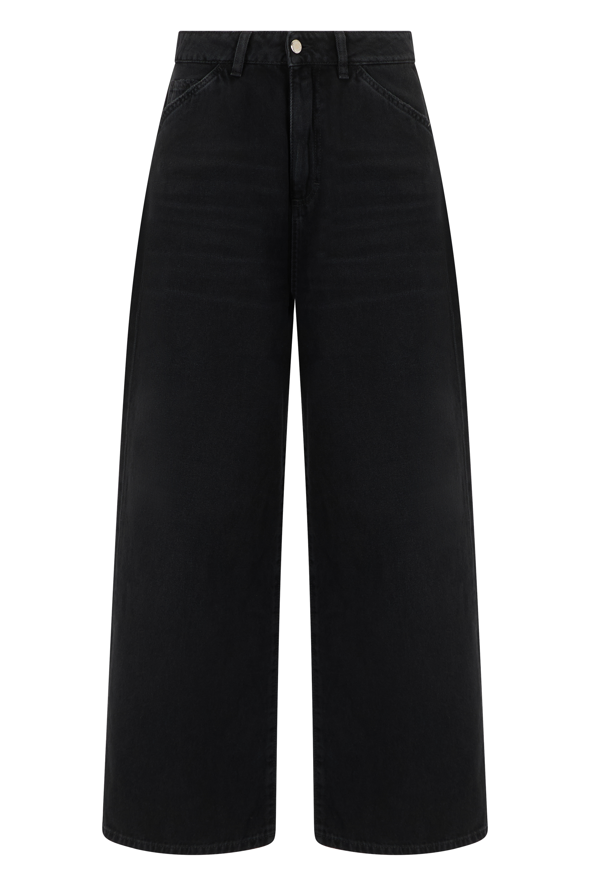 Loose cotton jeans