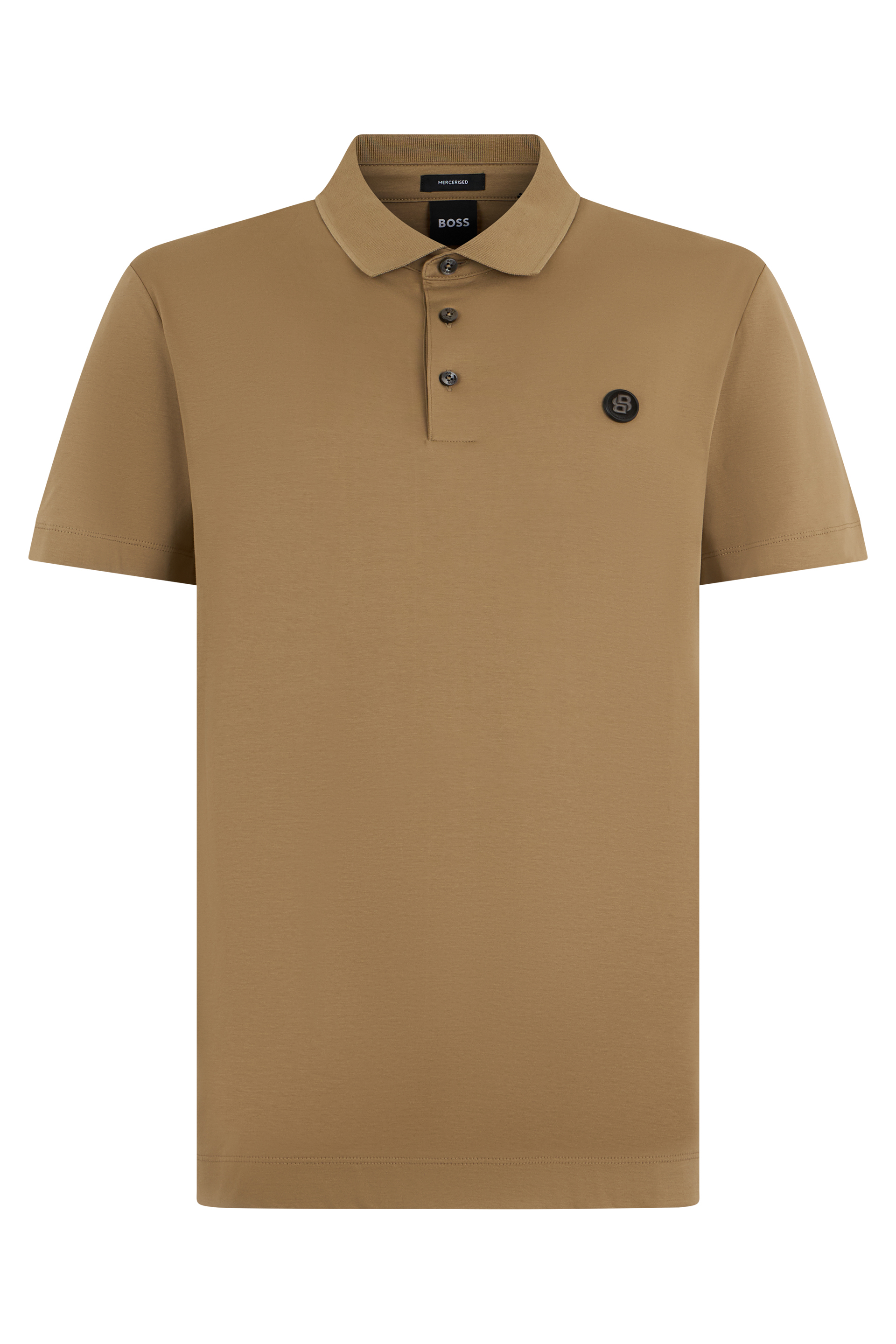 Cotton polo with logo