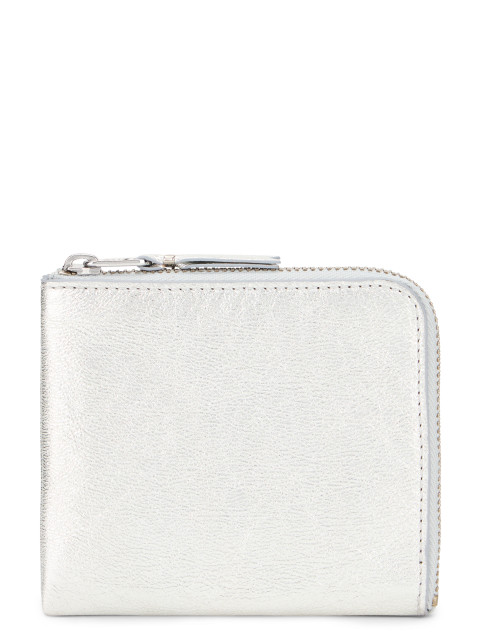 Compact wallet with zipper