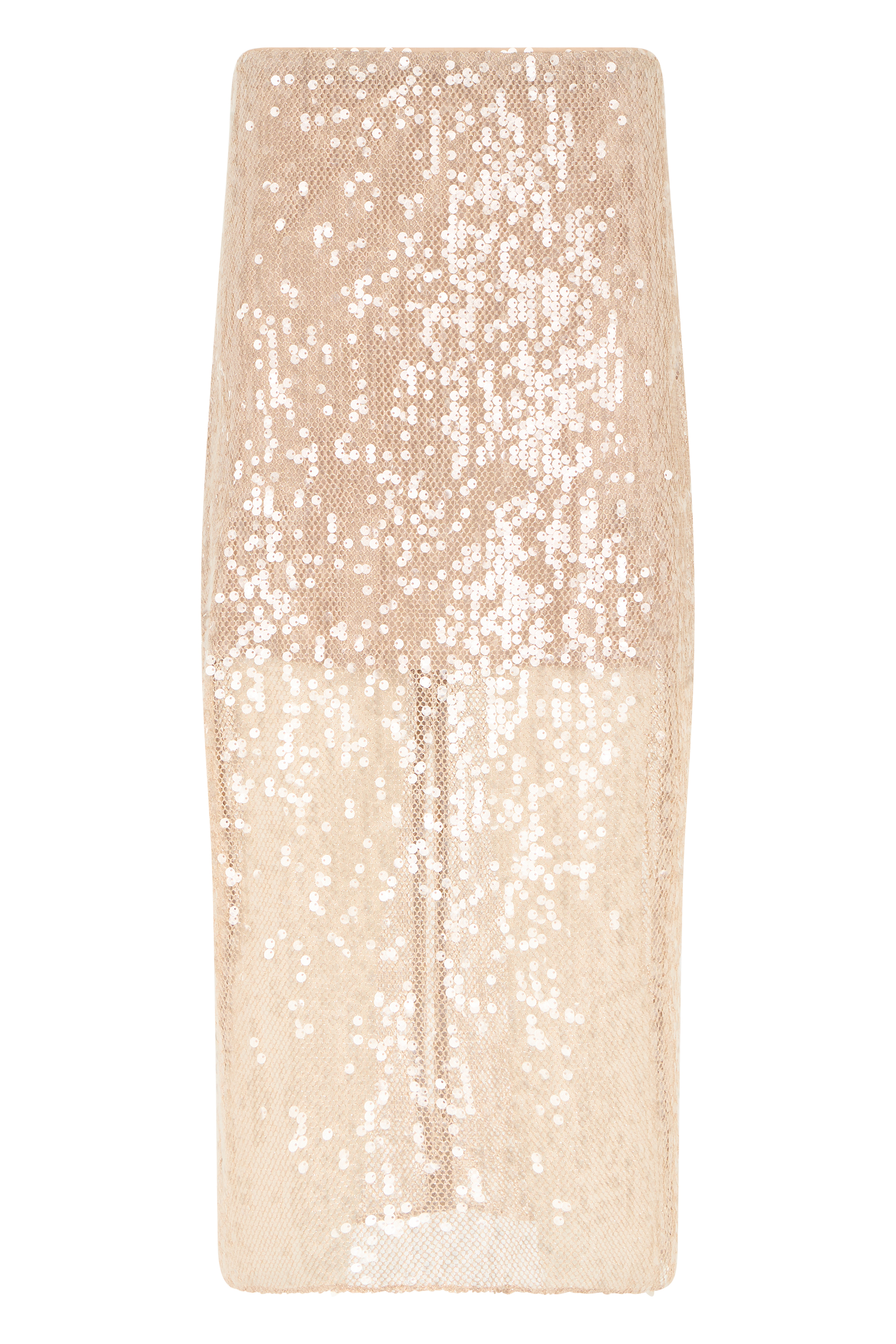 Midi skirt with sequins