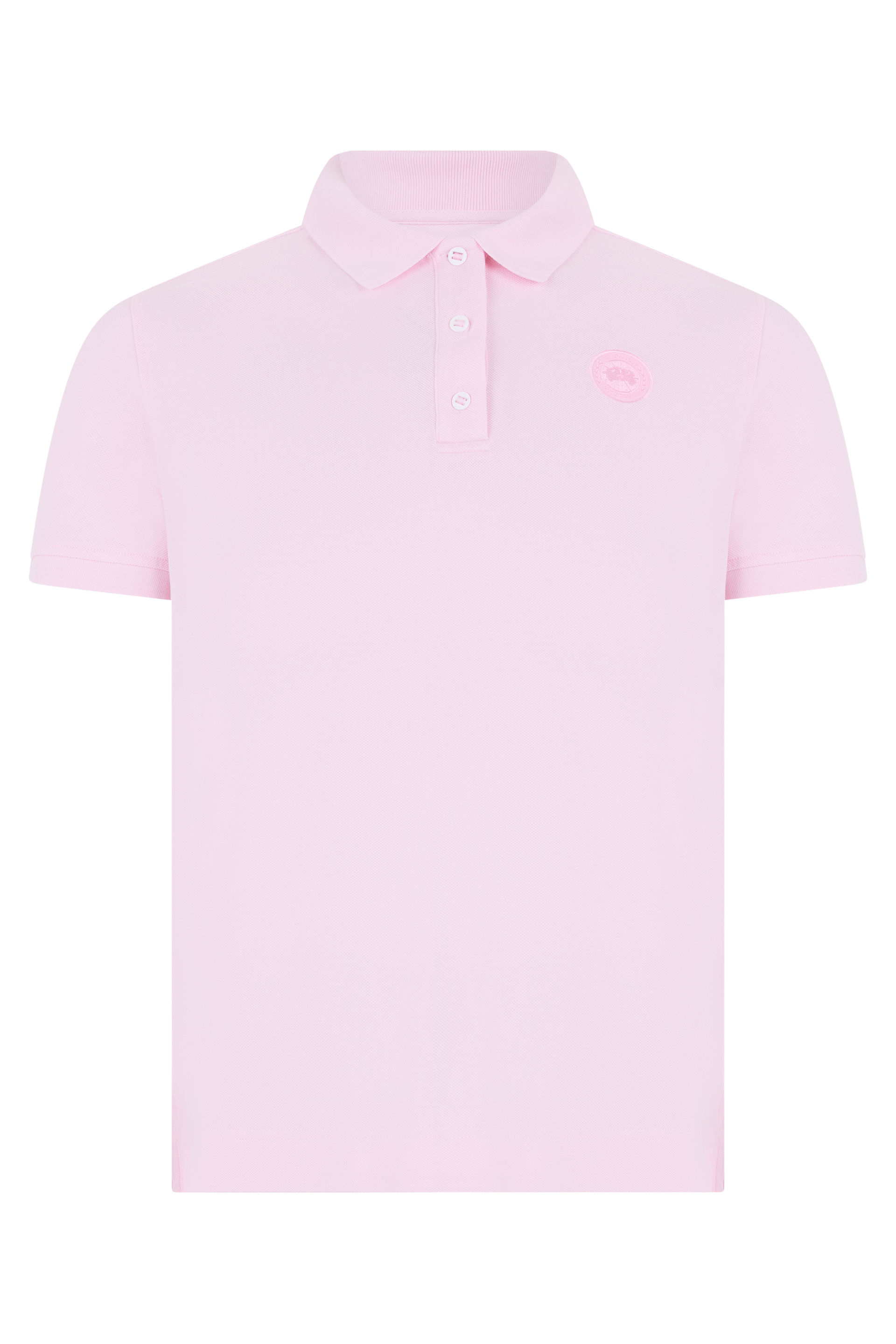 Short sleeve polo with logo