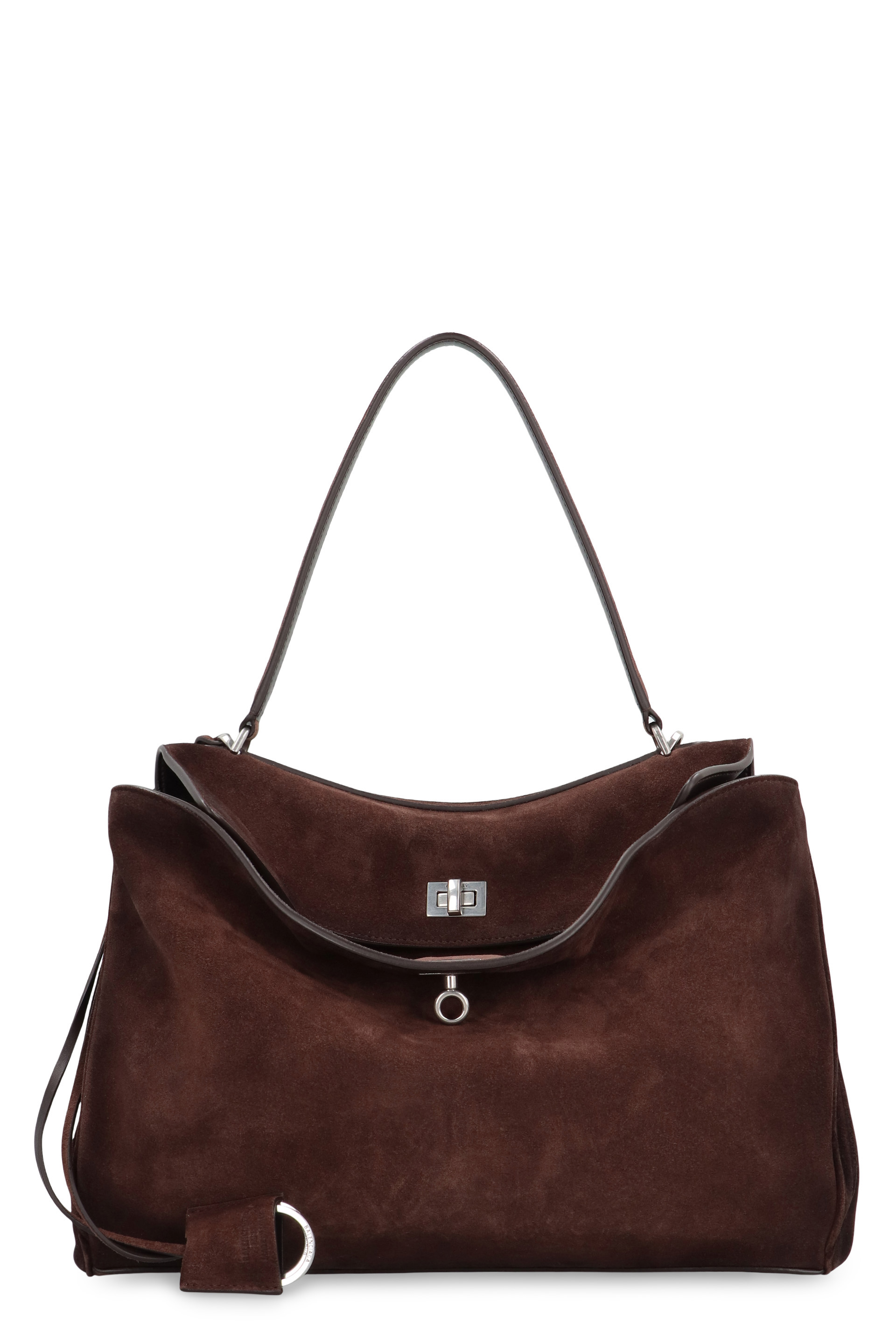 Rodeo Media bag in calf suede